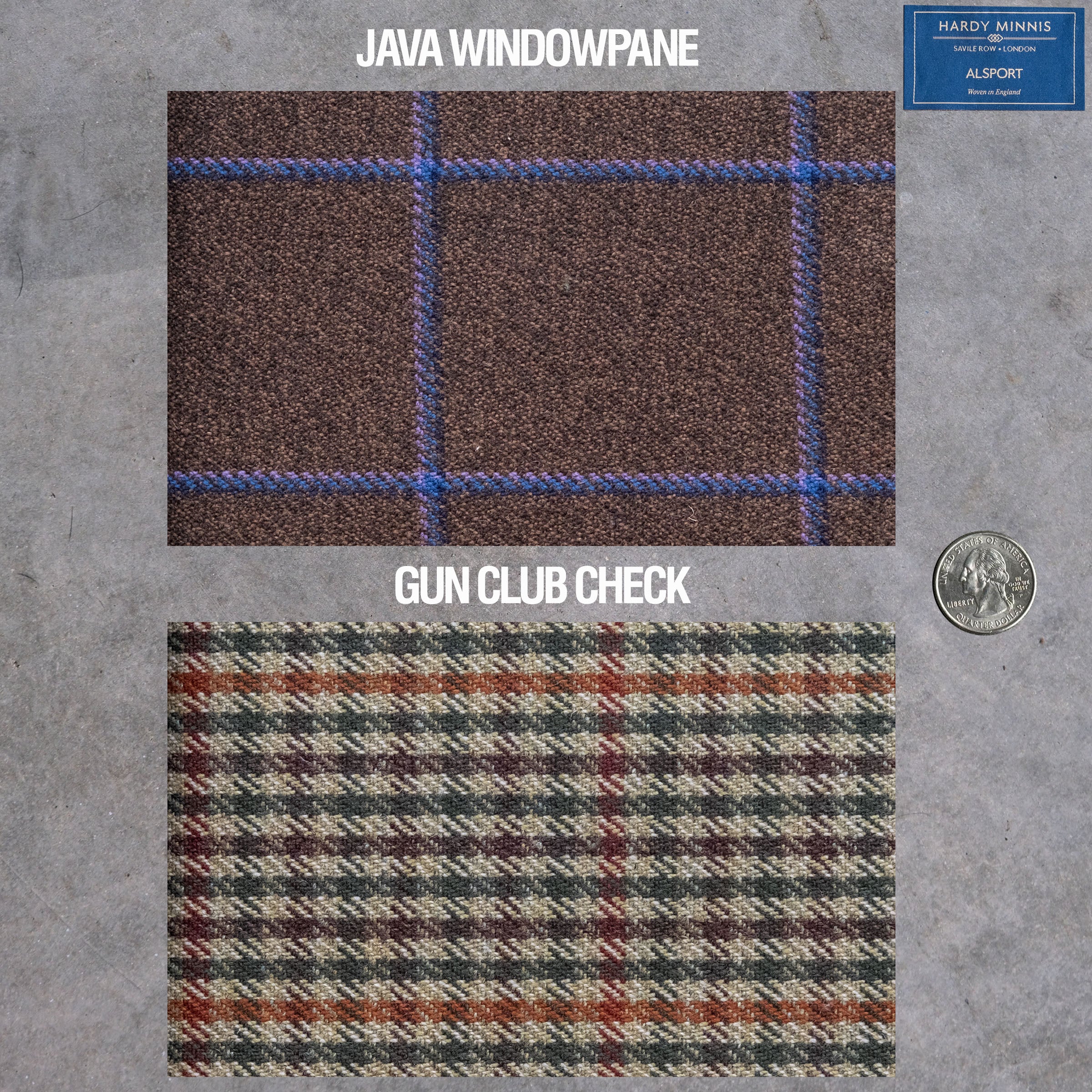 Custom Suits & Sportcoats Heavyweight Alsport Thornproof Tweed
