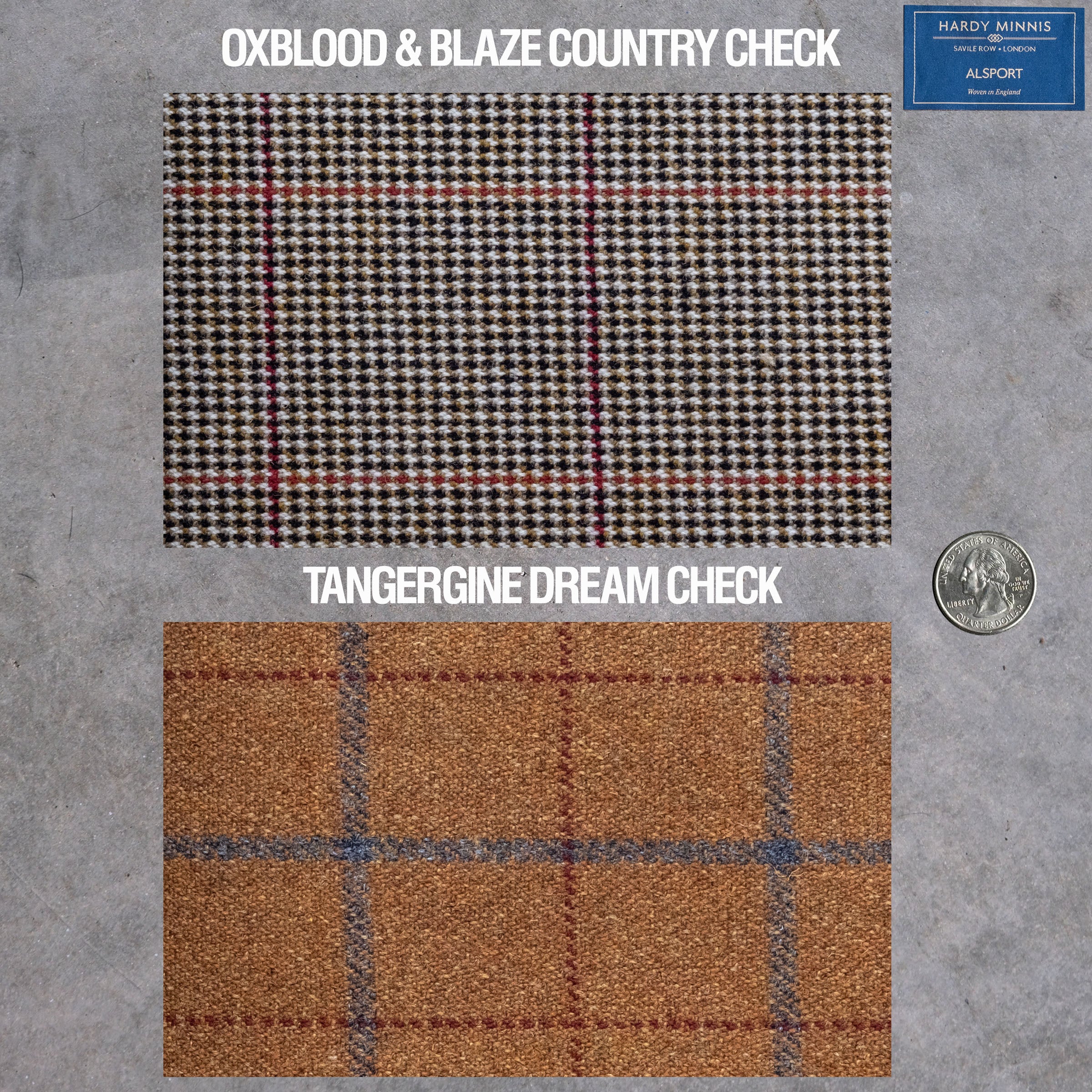 Custom Suits & Sportcoats Heavyweight Alsport Thornproof Tweed
