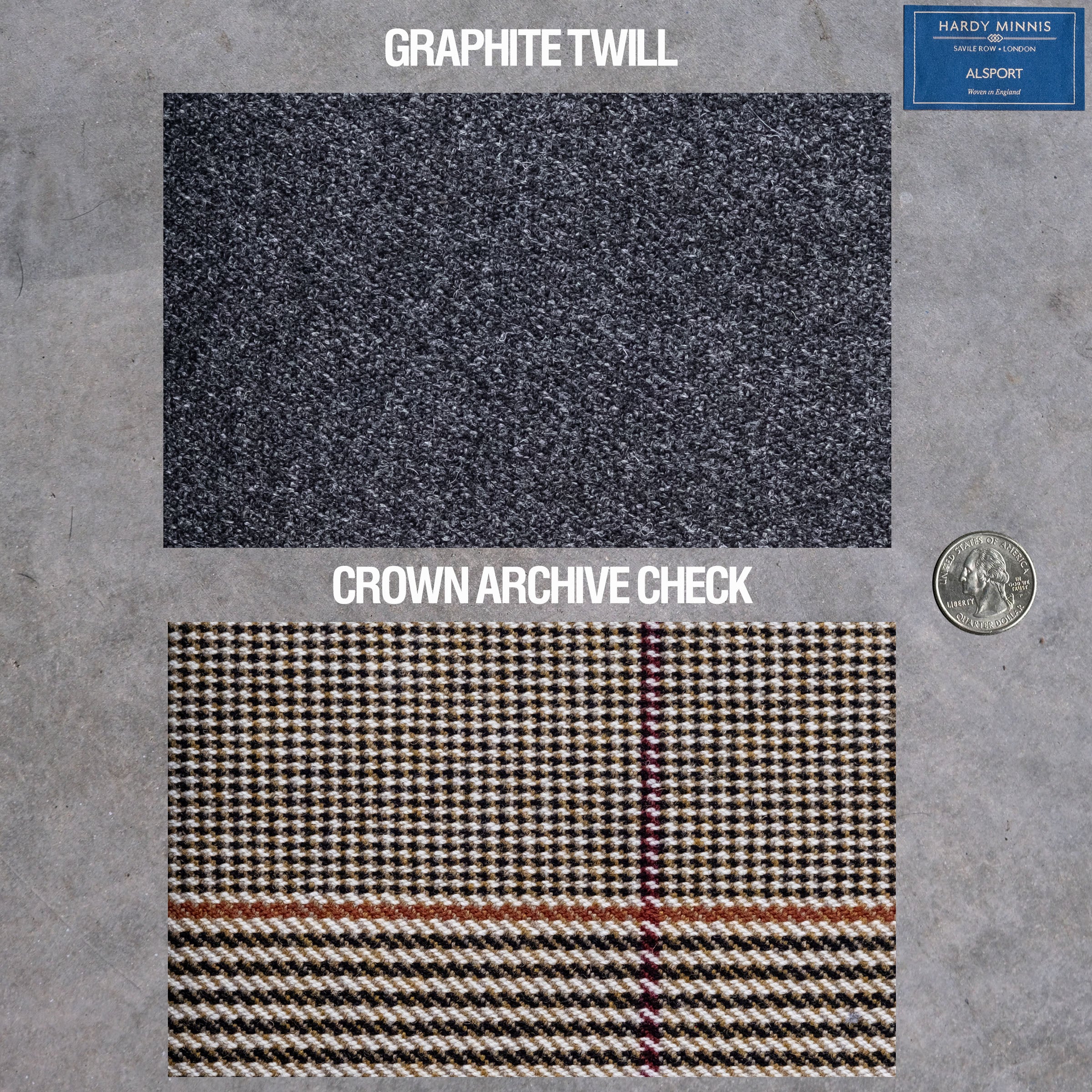 Custom Suits & Sportcoats Heavyweight Alsport Thornproof Tweed