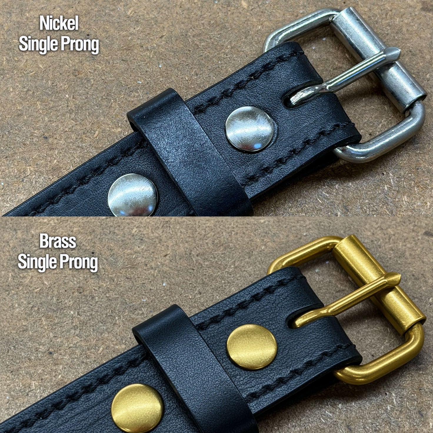 Bridle Leather Belts Made to Order in 3 Colors