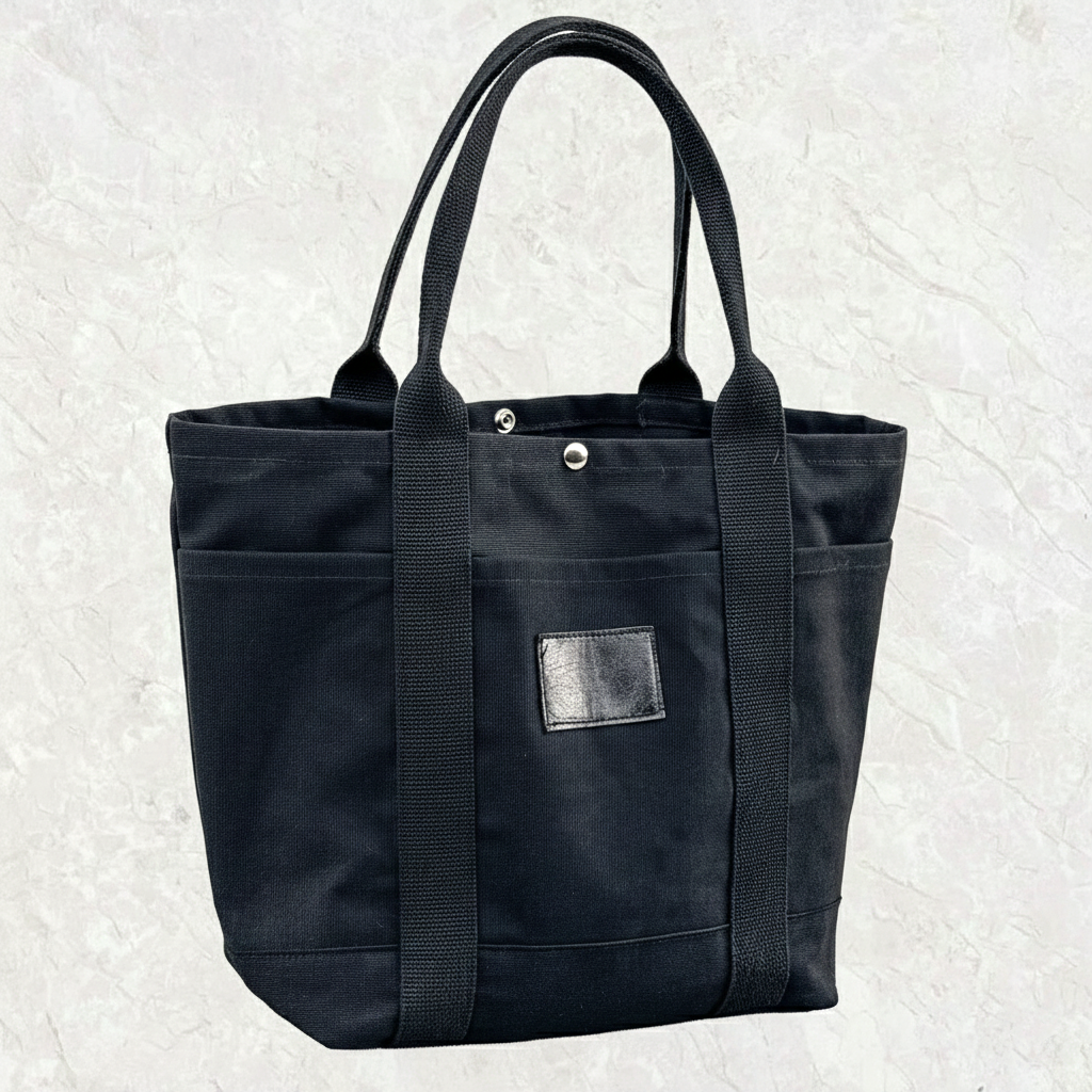Harbor Tote Bag Blackout Duck Canvas