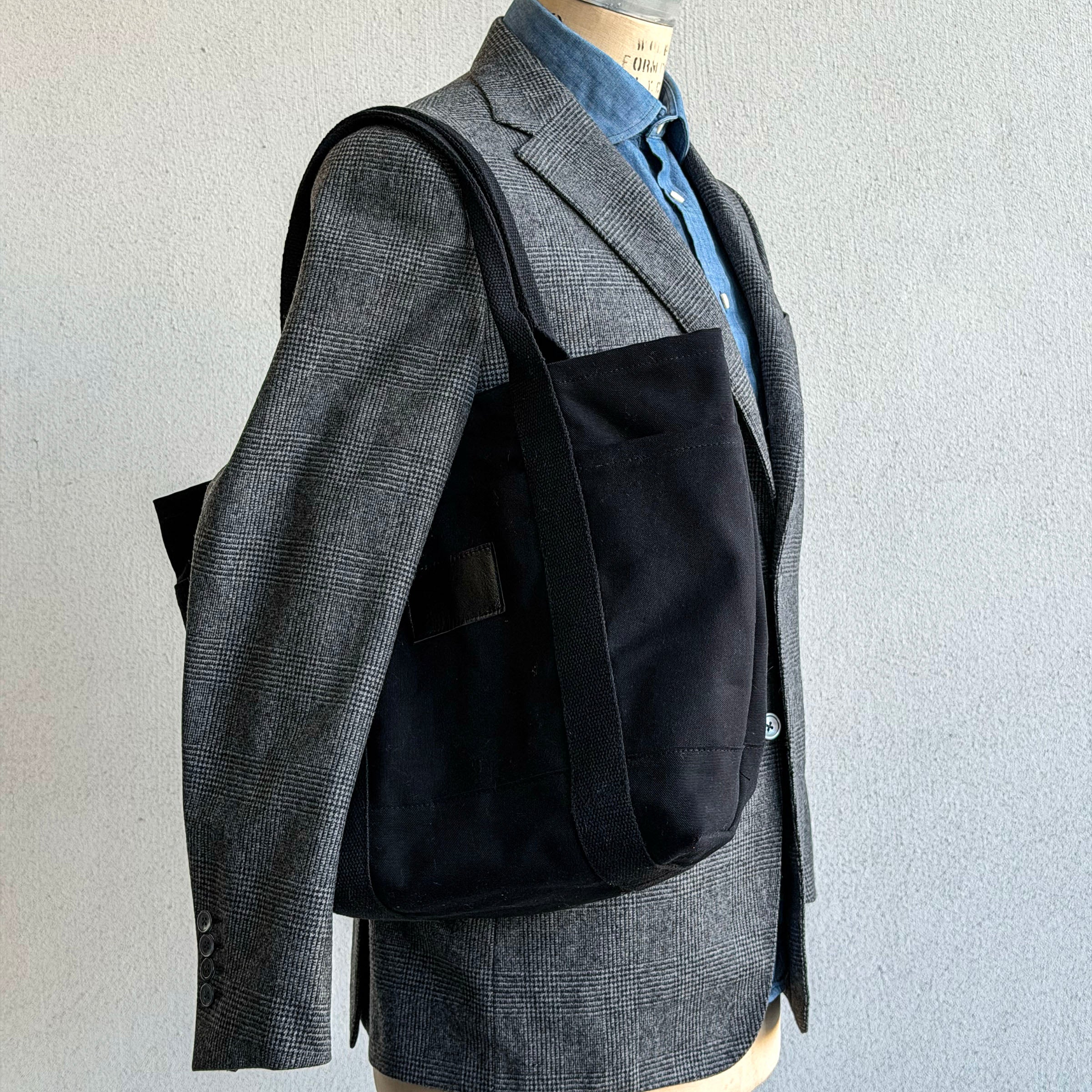 Harbor Tote Bag Blackout Duck Canvas