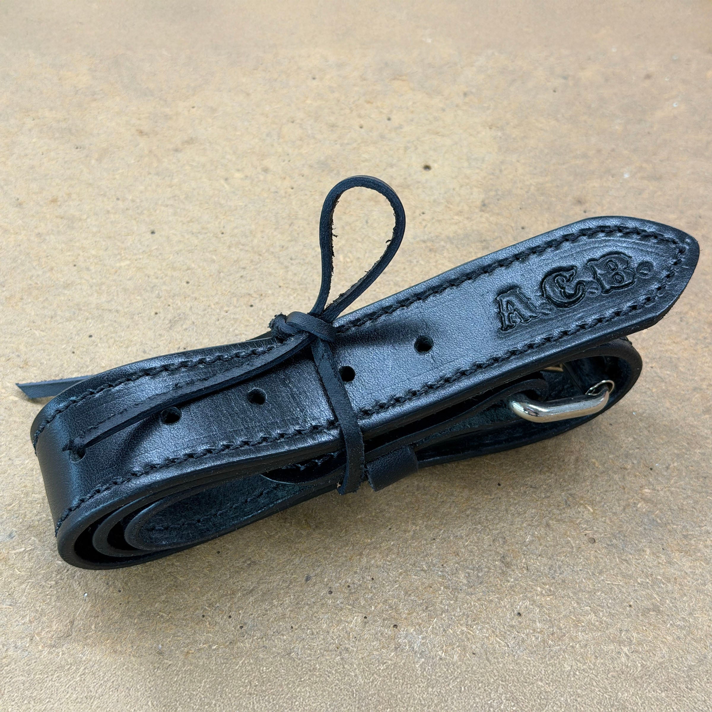 Bridle Leather Belts Made to Order in 3 Colors