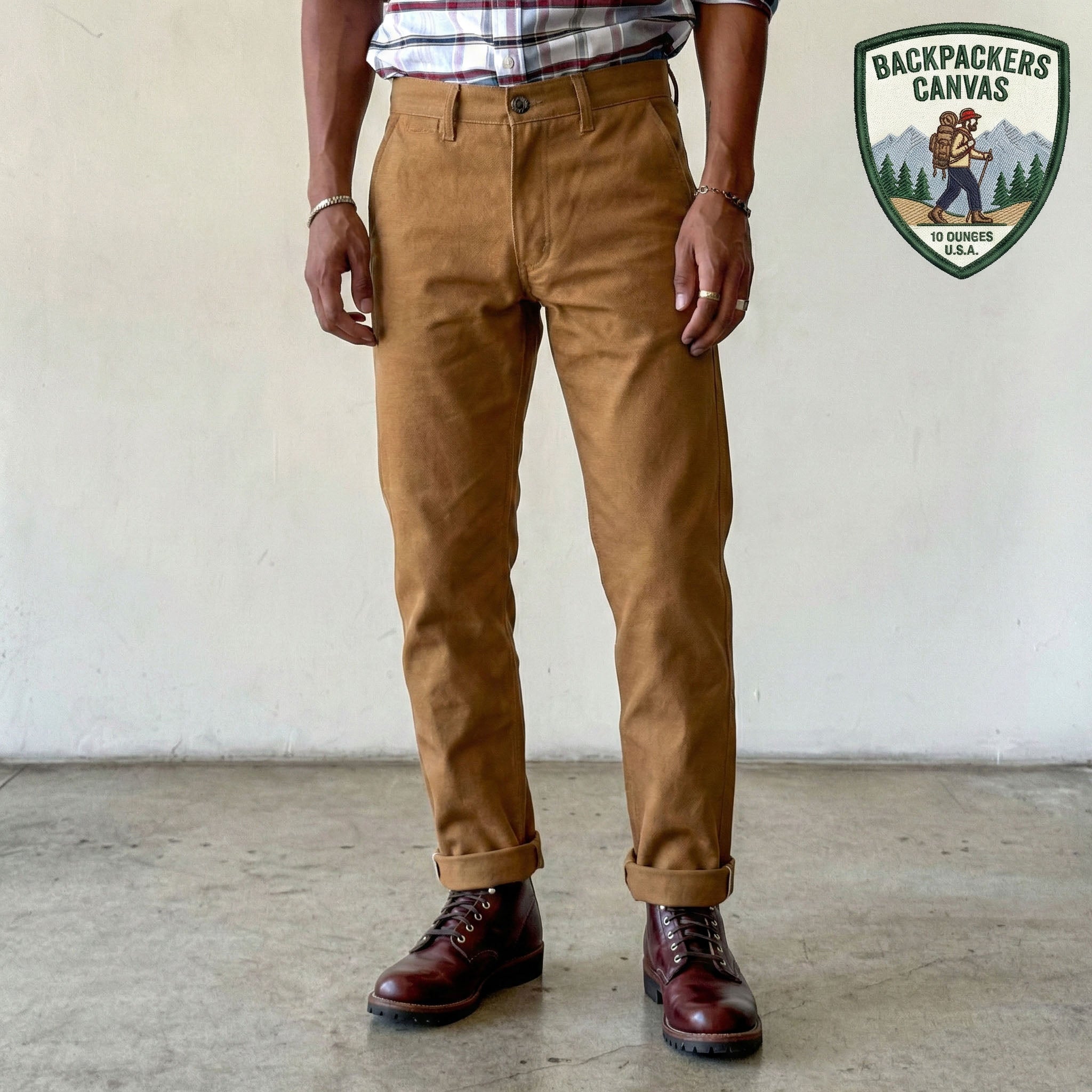 Rivet Chinos in 10oz American Backpacker Canvas Project