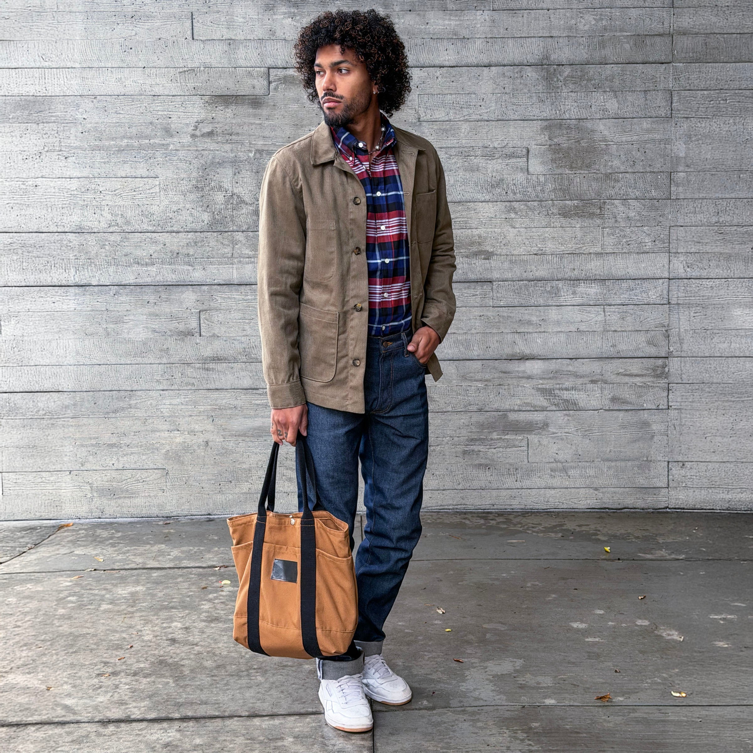 Harbor Tote Bag Caramel Duck Canvas