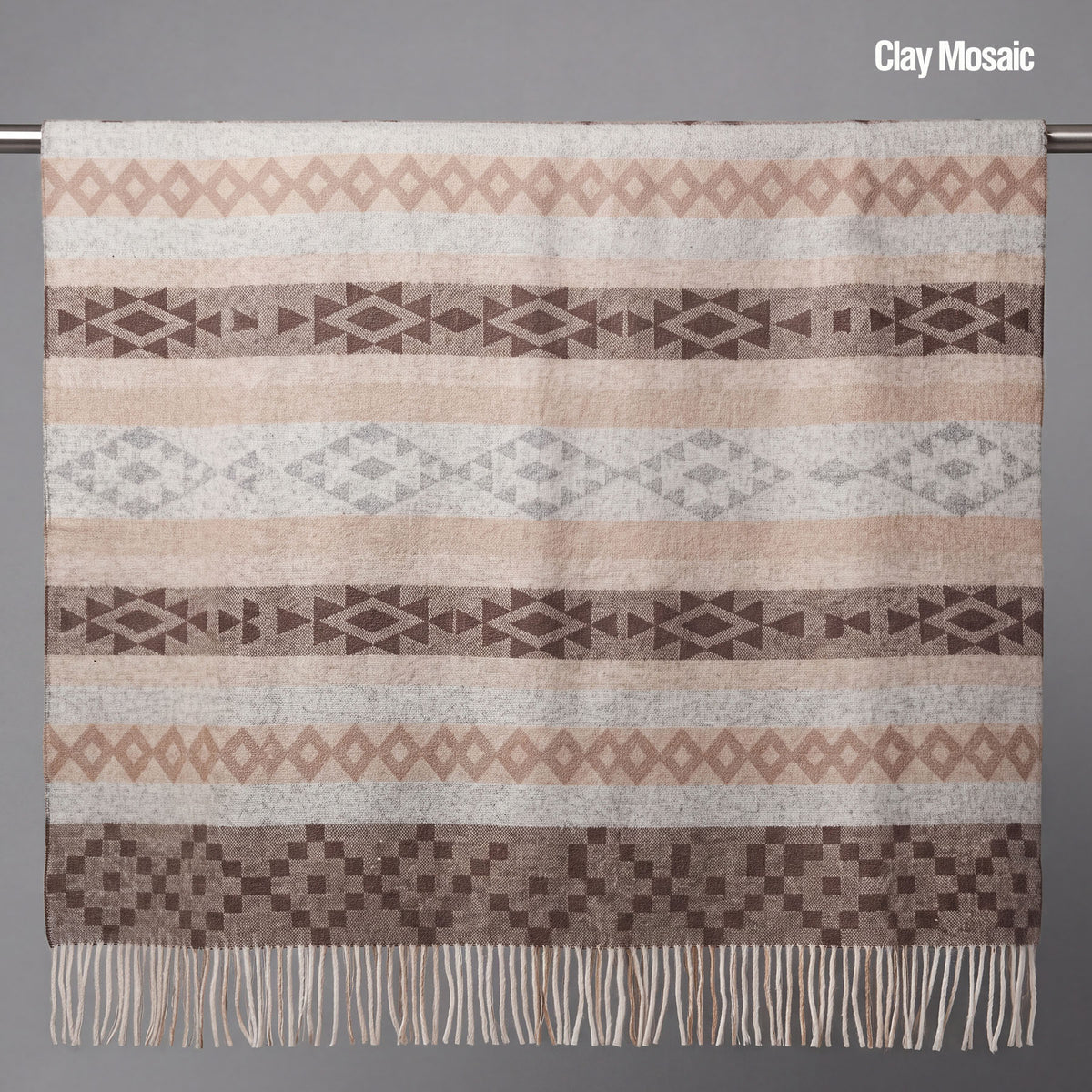 Peruvian Indigenous Alpaca-Wool Luxury Throw Blanket (4 Colors)
