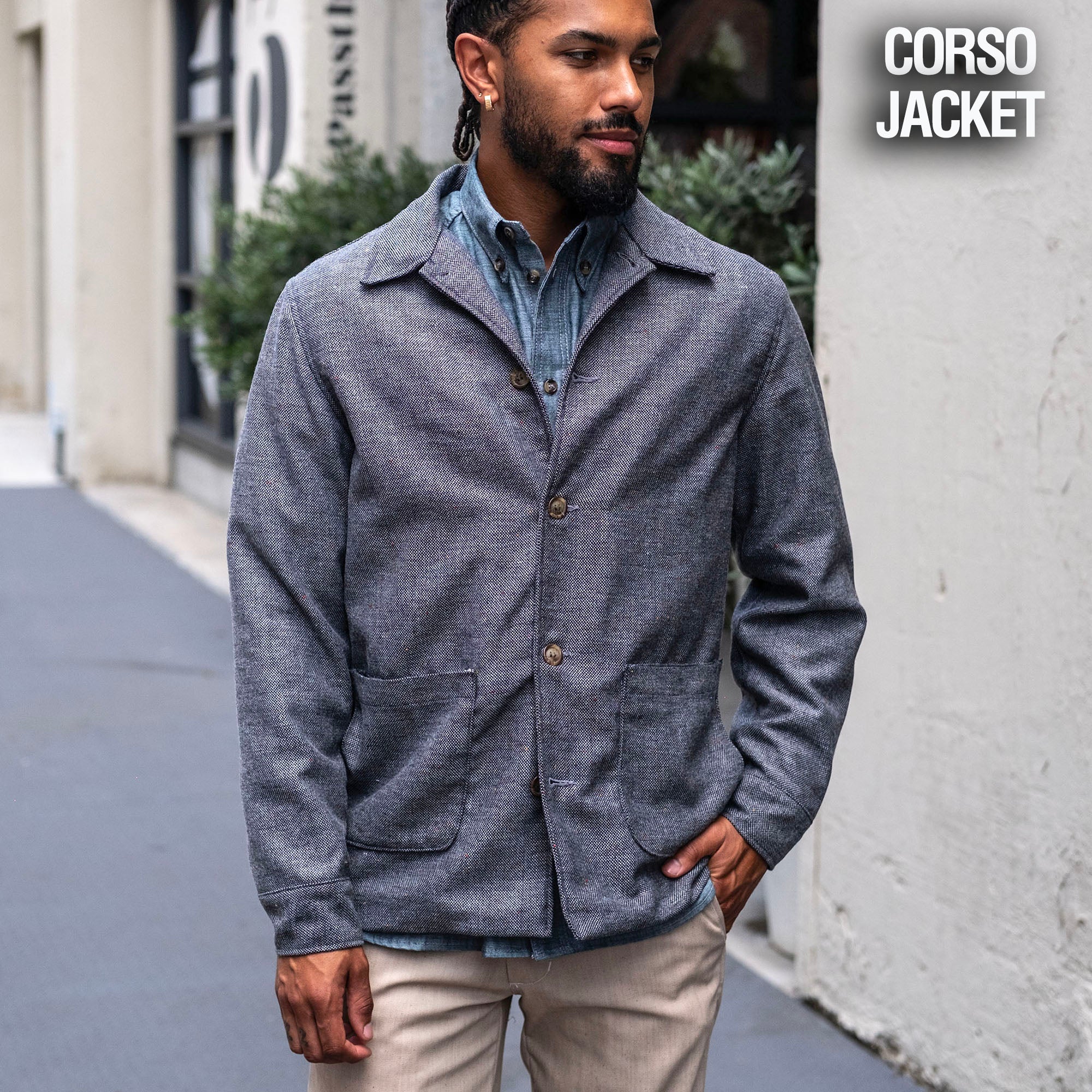 Custom Doyle, Sinclair, & Corso Tweed Jackets (Thanksgiving Ship)