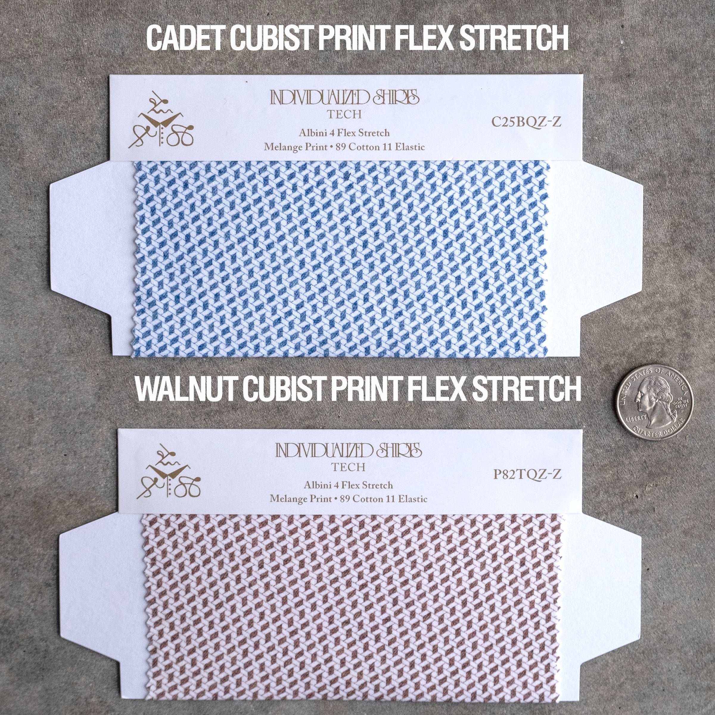 Custom Shirting Luxe Albini 4-Way Flex Stretch