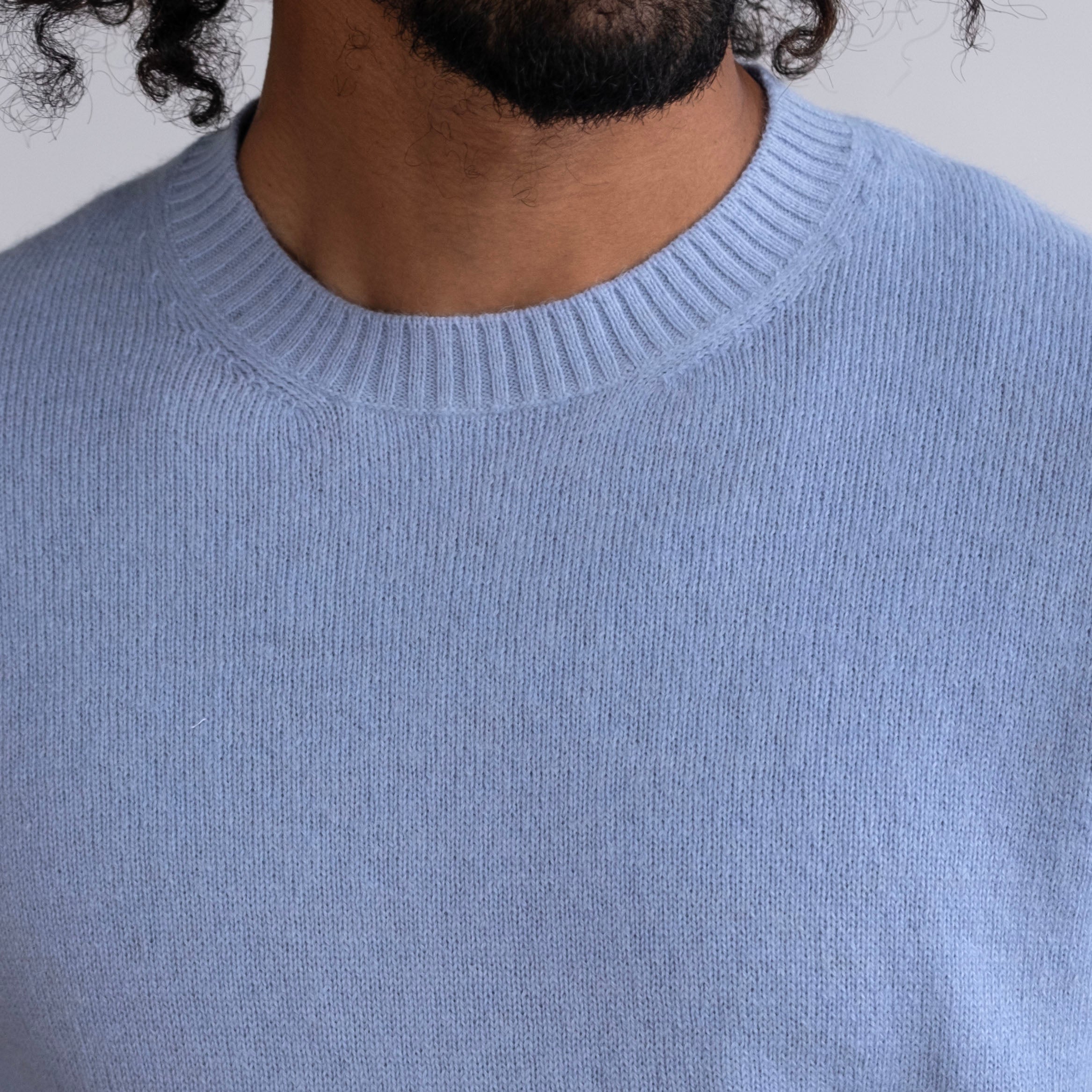 Alpaca Extrafine Knit Crewneck Sweaters