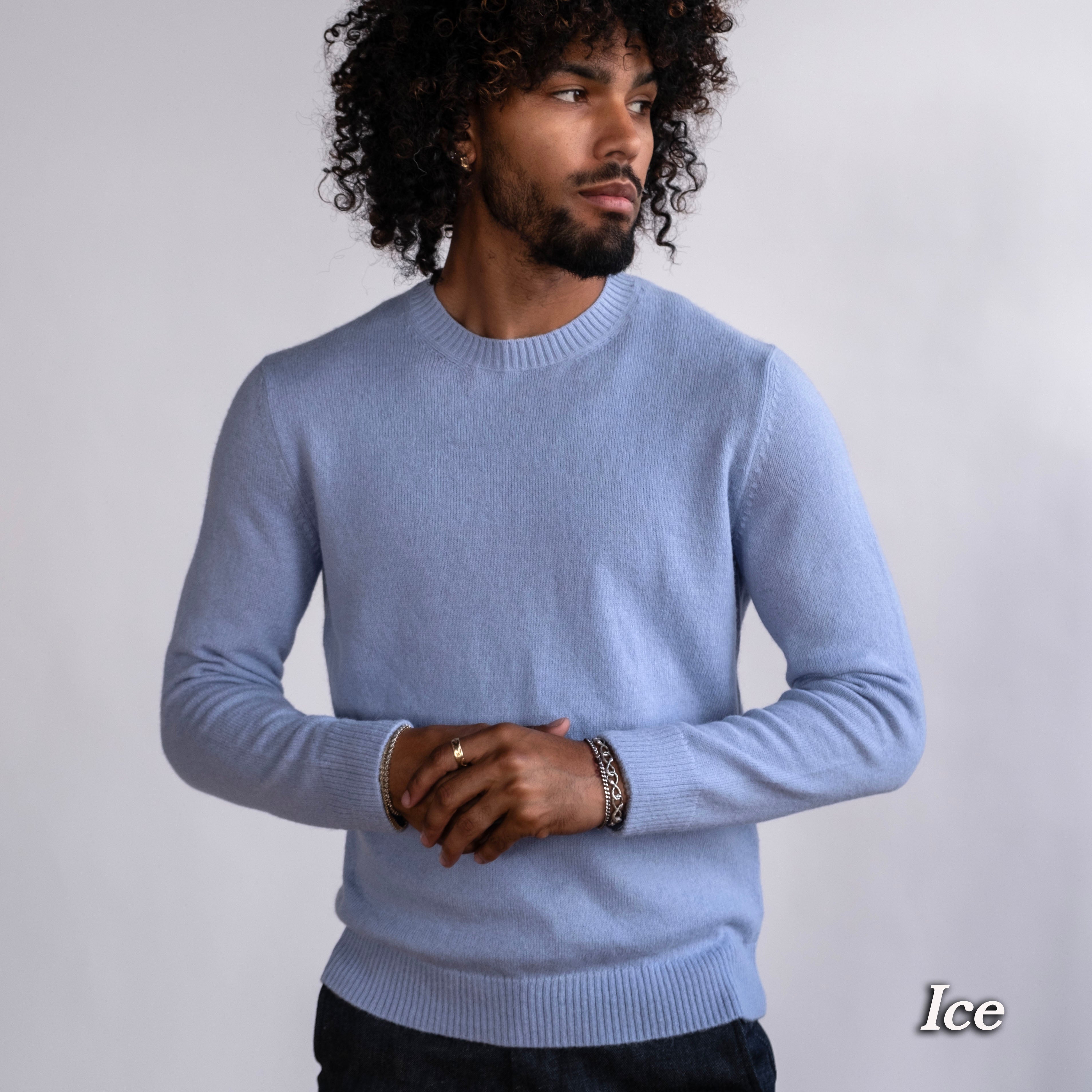 Alpaca Extrafine Knit Crewneck Sweaters