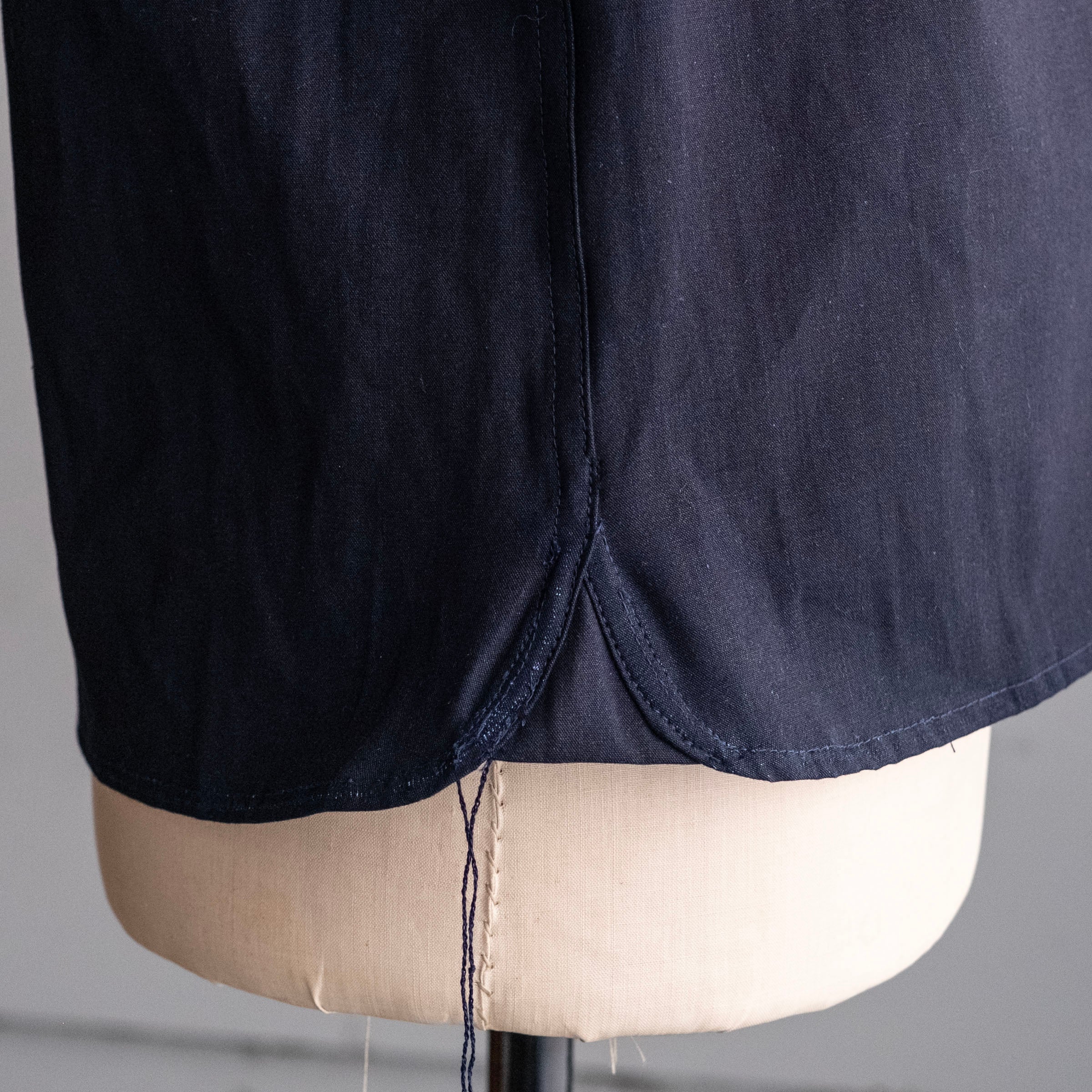 Denim Button Down Shirt Kaihara 9oz Indigo Twill Sz Large