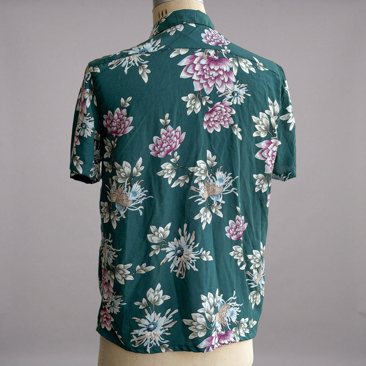Riviera Tradewinds Dark Aqua Short Sleeve Shirt