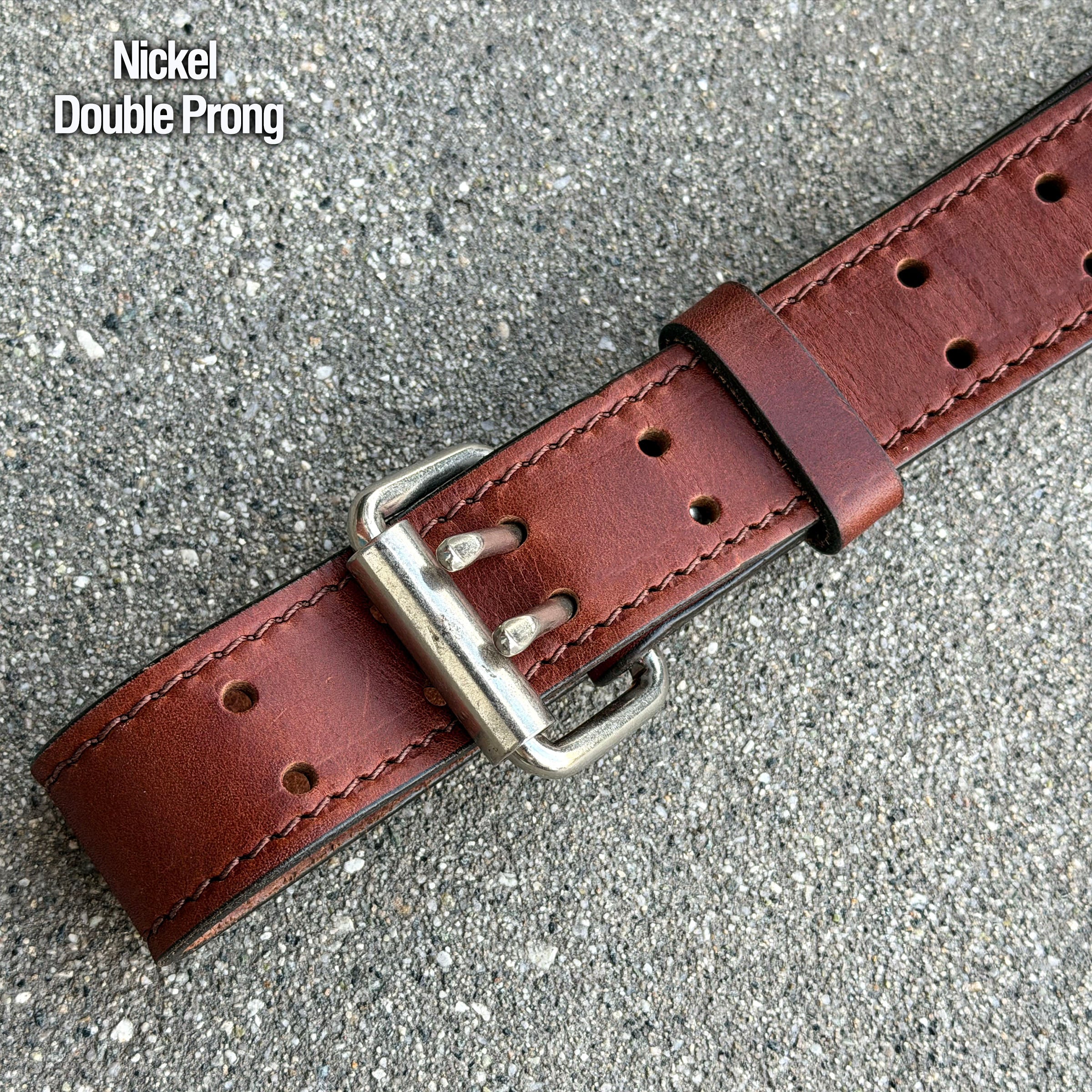 Bridle Leather Belts Made to Order in 3 Colors