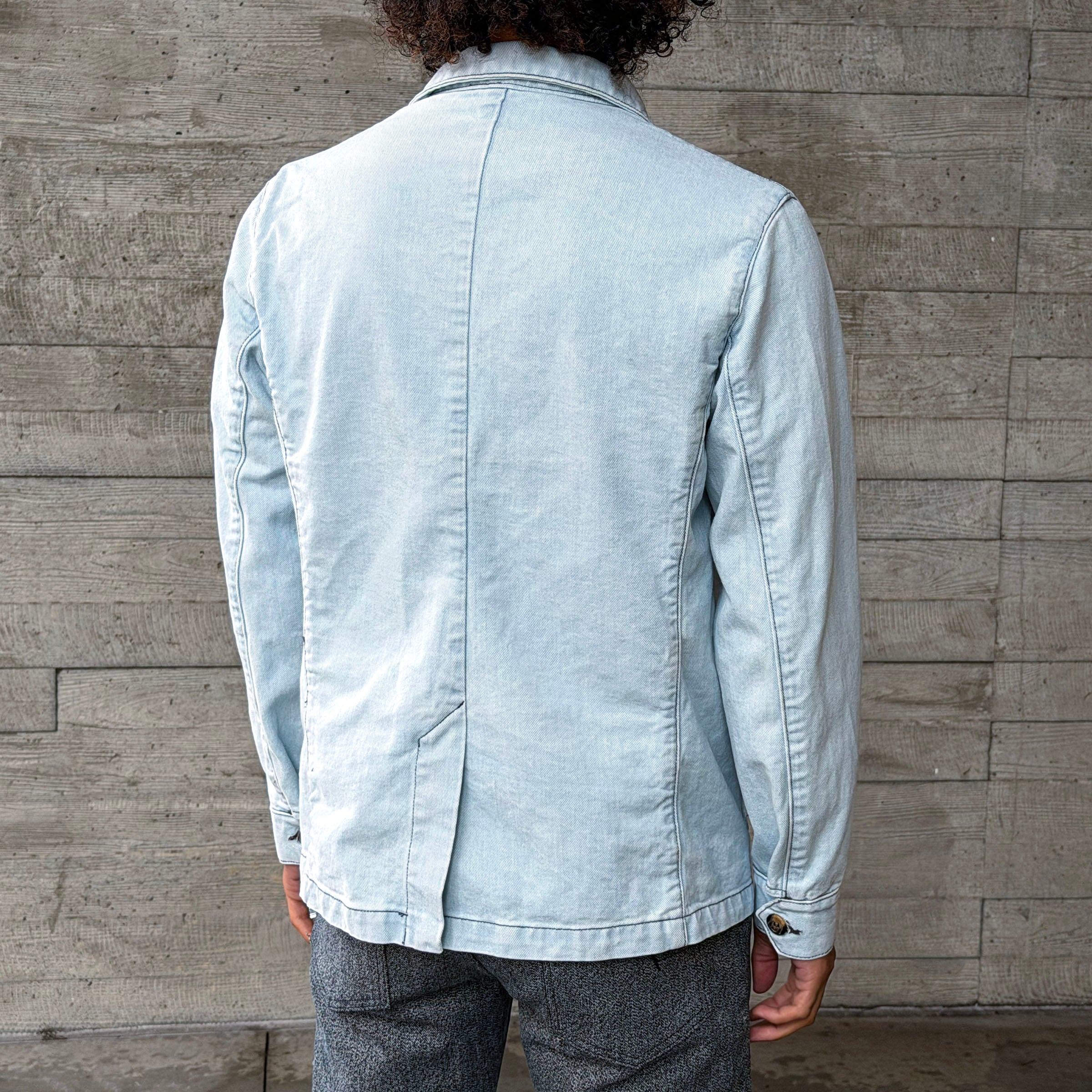 Doyle Jacket Bleached 14oz Cone Mills Denim