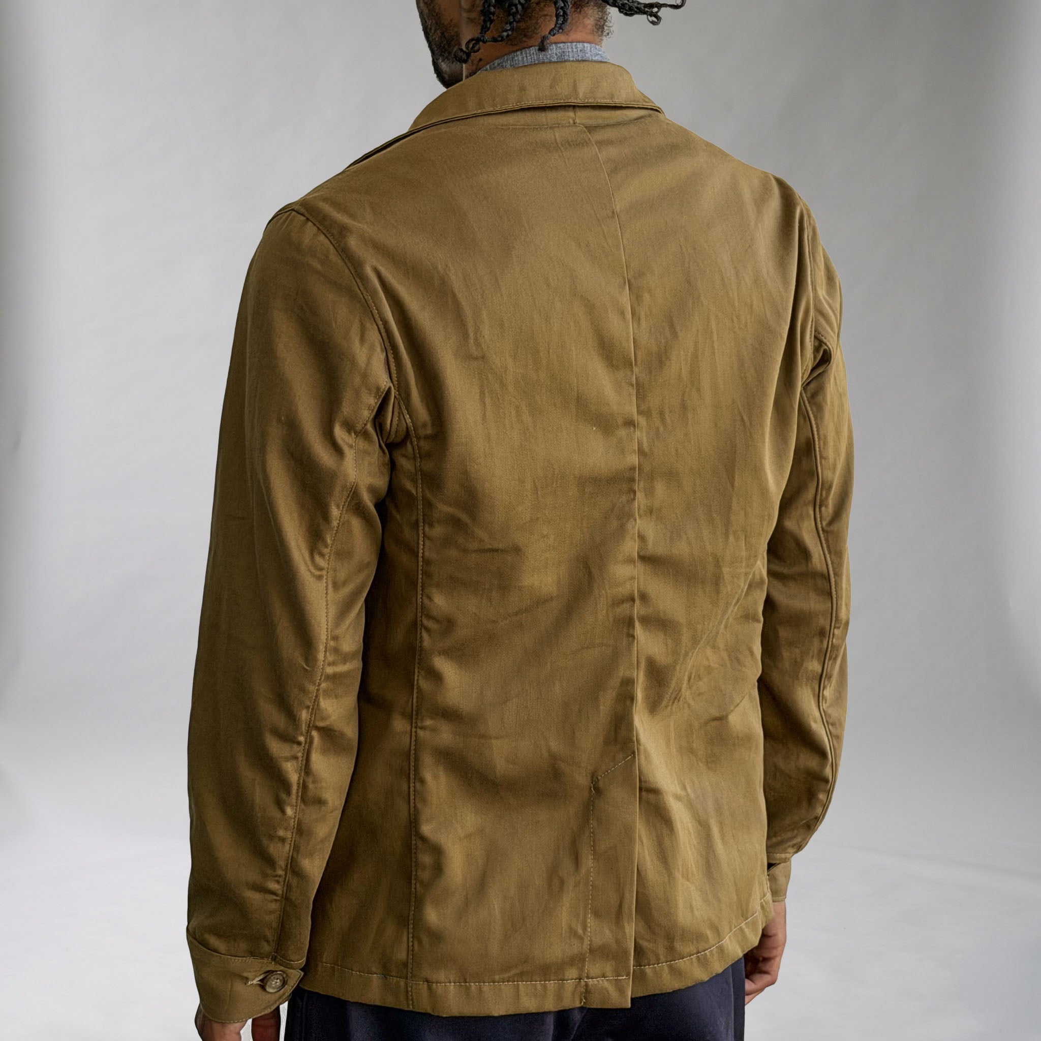 Doyle Jacket British Khaki Cotton Tropical Twill