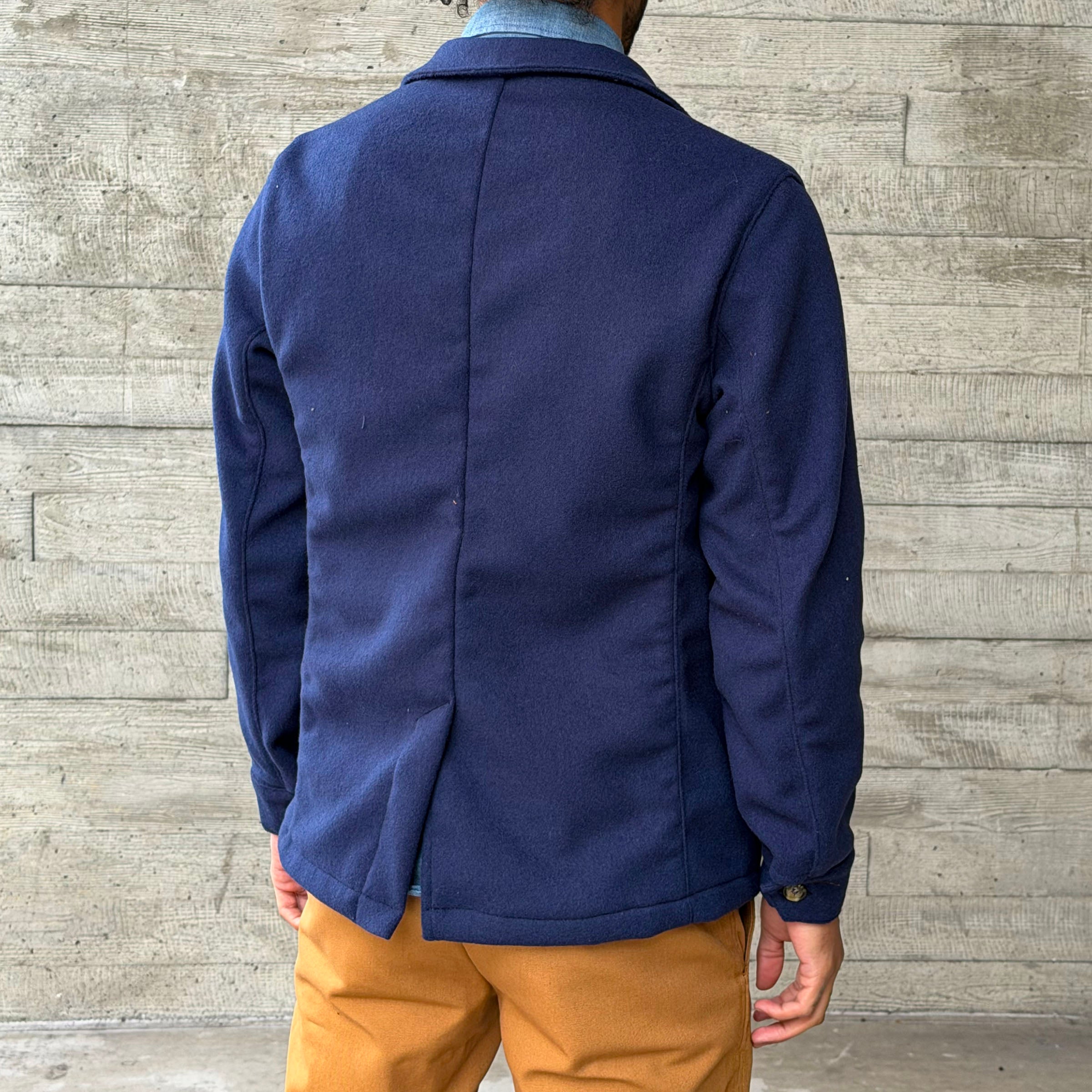 Doyle Jacket Cobalt Thornproof Wool