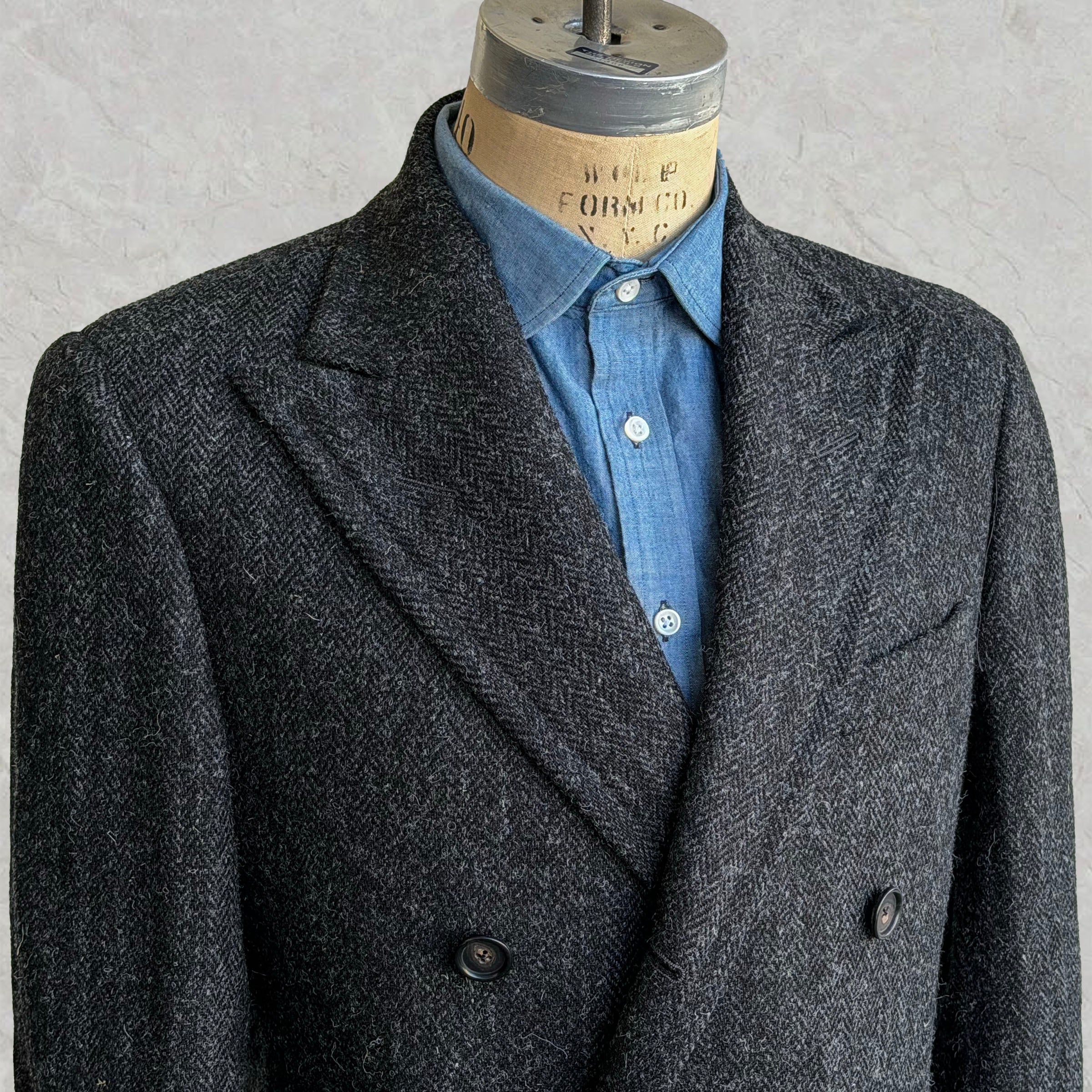 Custom Overcoats Harris Tweed