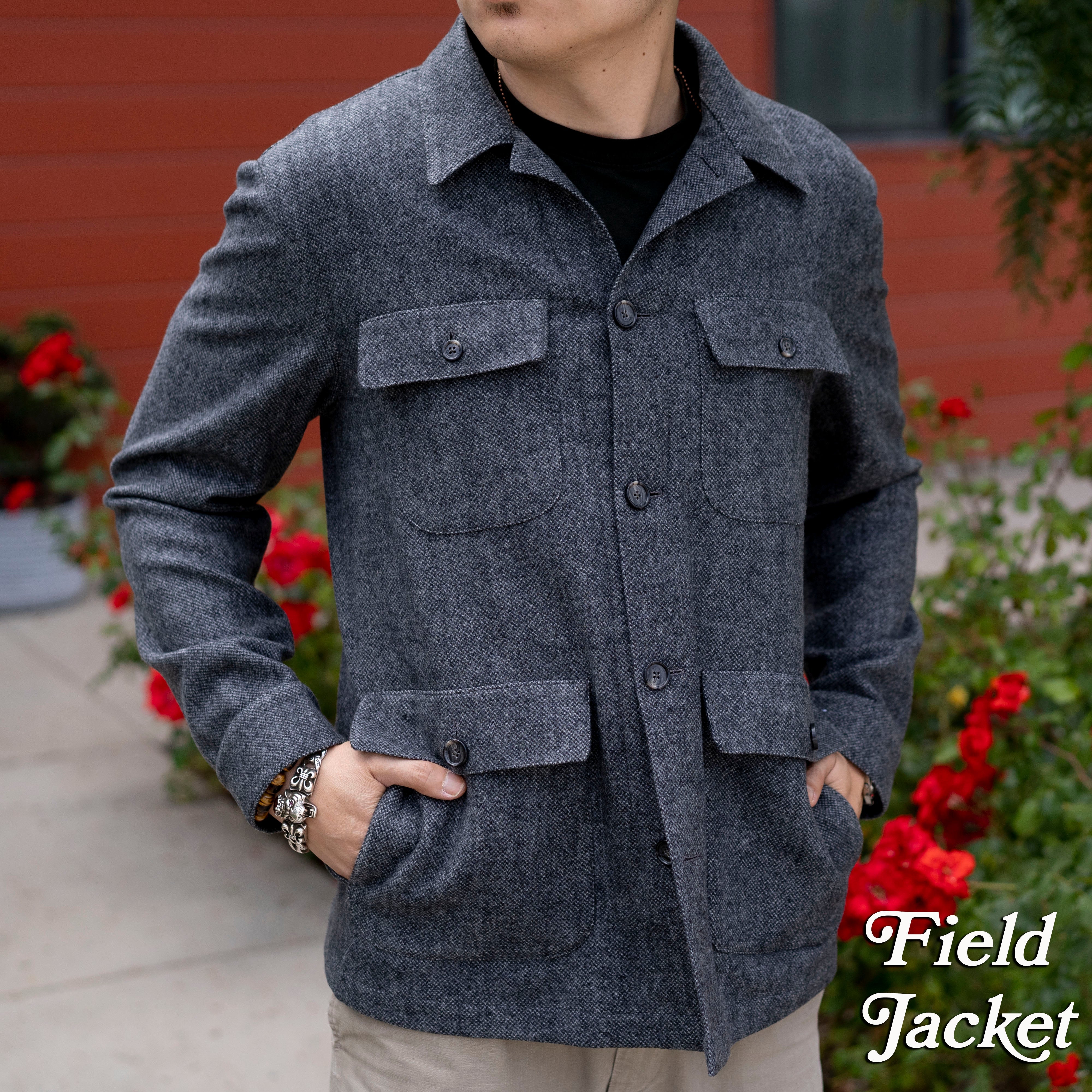 Custom Suits, Sportcoats, Doyles & Field Jackets Washable Donegal Tweed