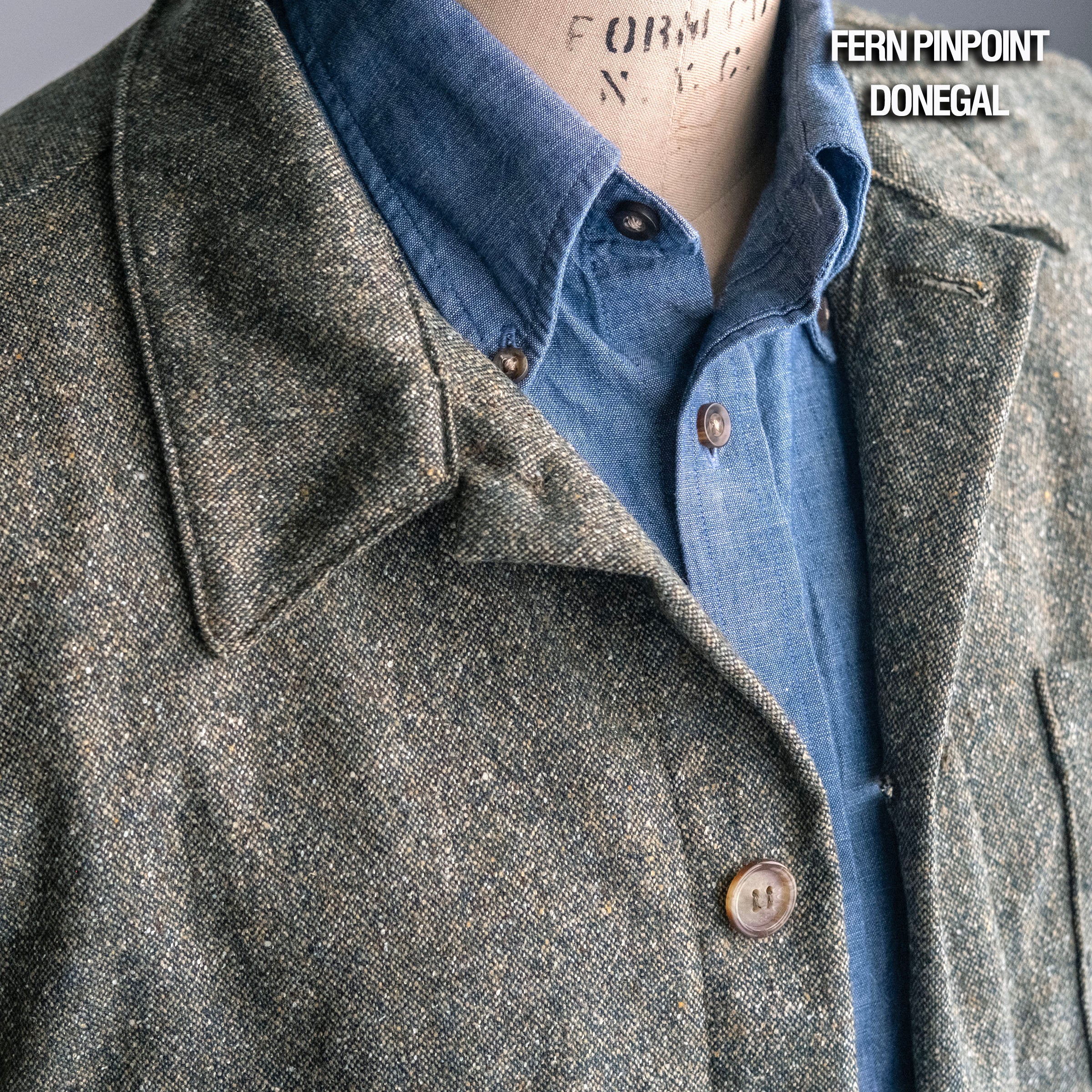 Custom Doyle, Sinclair, & Corso Tweed Jackets (Thanksgiving Ship)