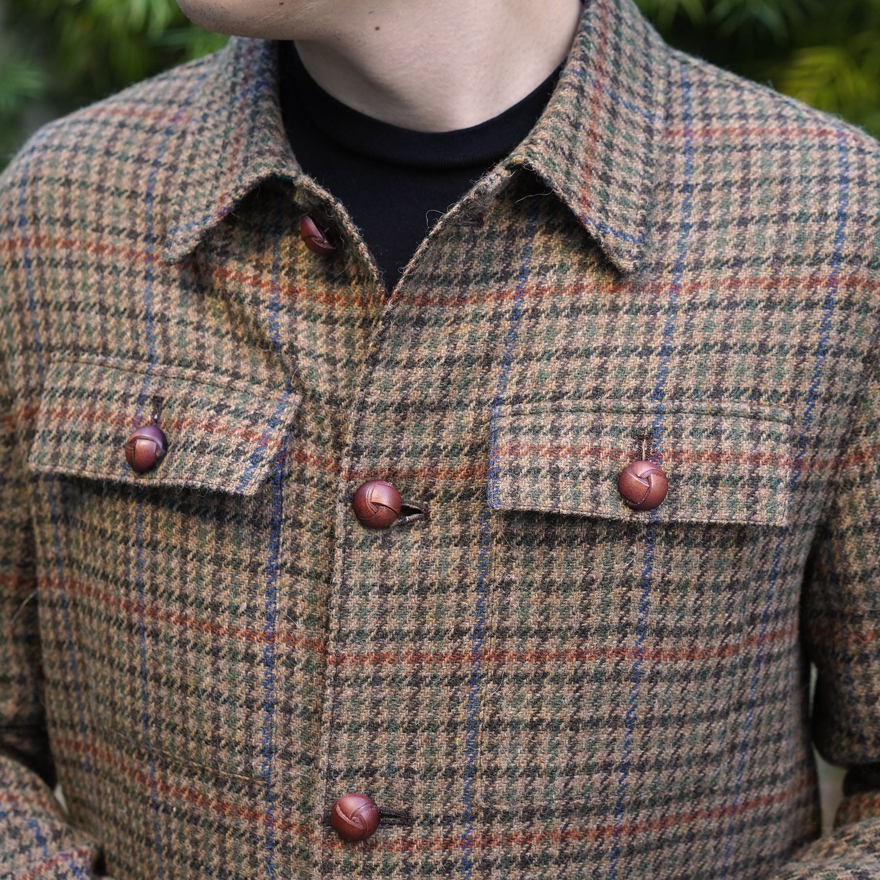 Custom Doyle, Teba, and Field Jackets Heavyweight Alsport Thornproof Tweed