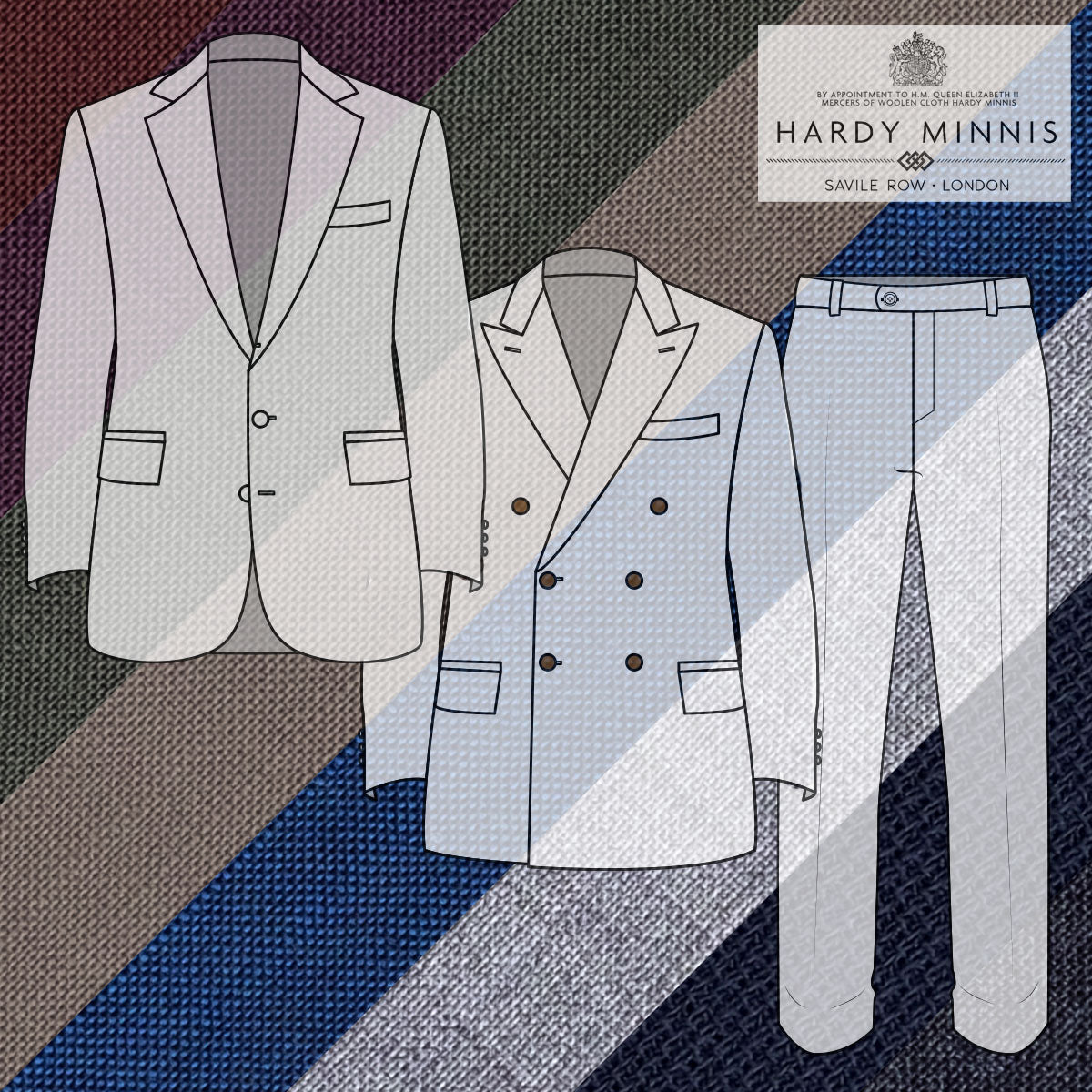 Custom Suits & Sportcoats Hardy Minnis Fresco Lite & Balloon Hopsack