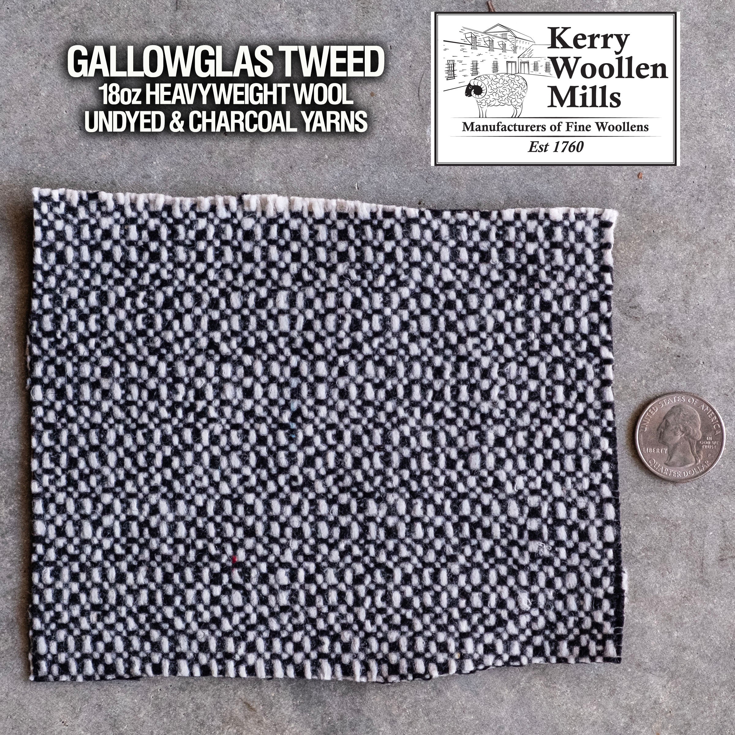 Custom Trousers in Gallowglas & Iron Forest Tweed