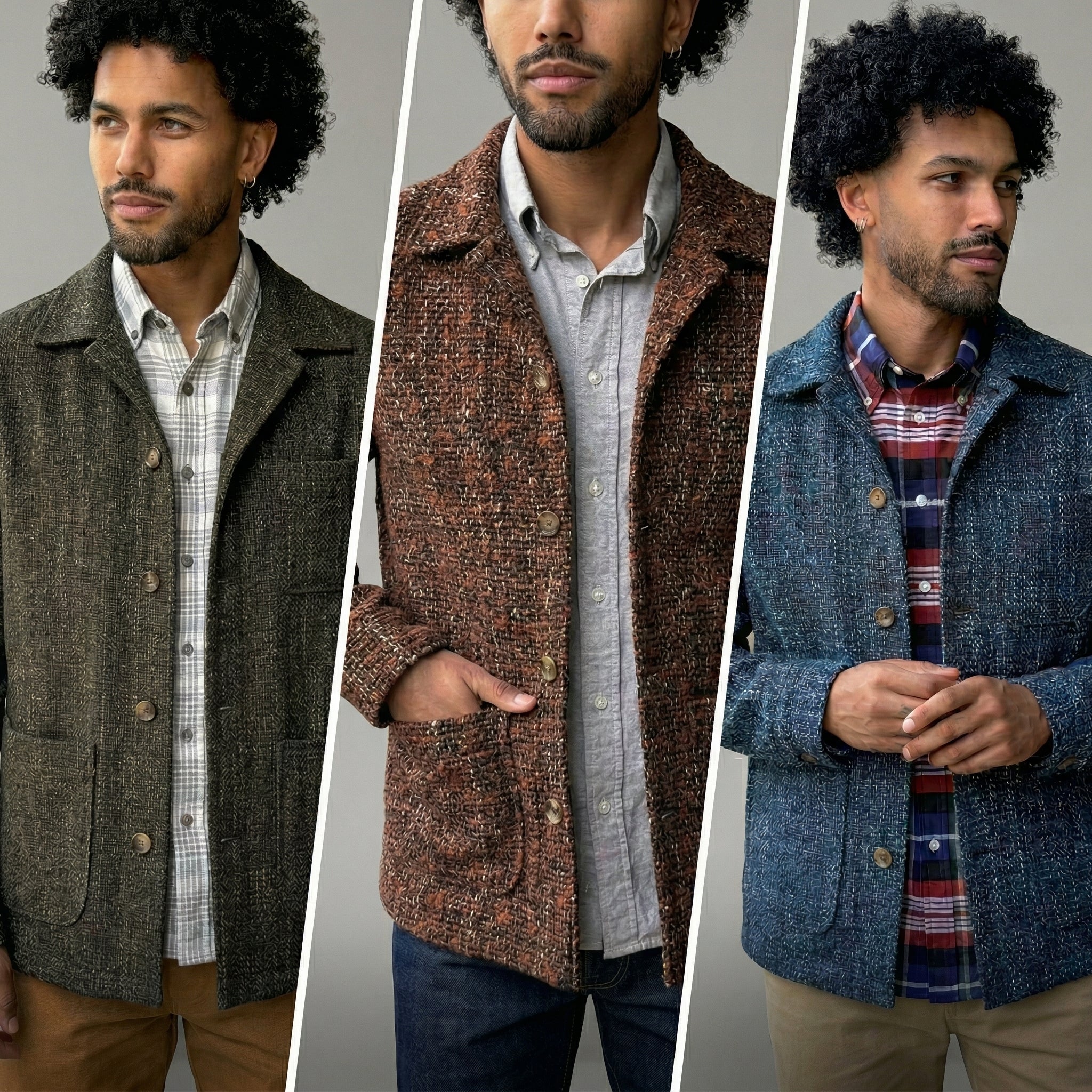 Doyle Project: Rare Scatter-Weave Tweed in 3 Colors