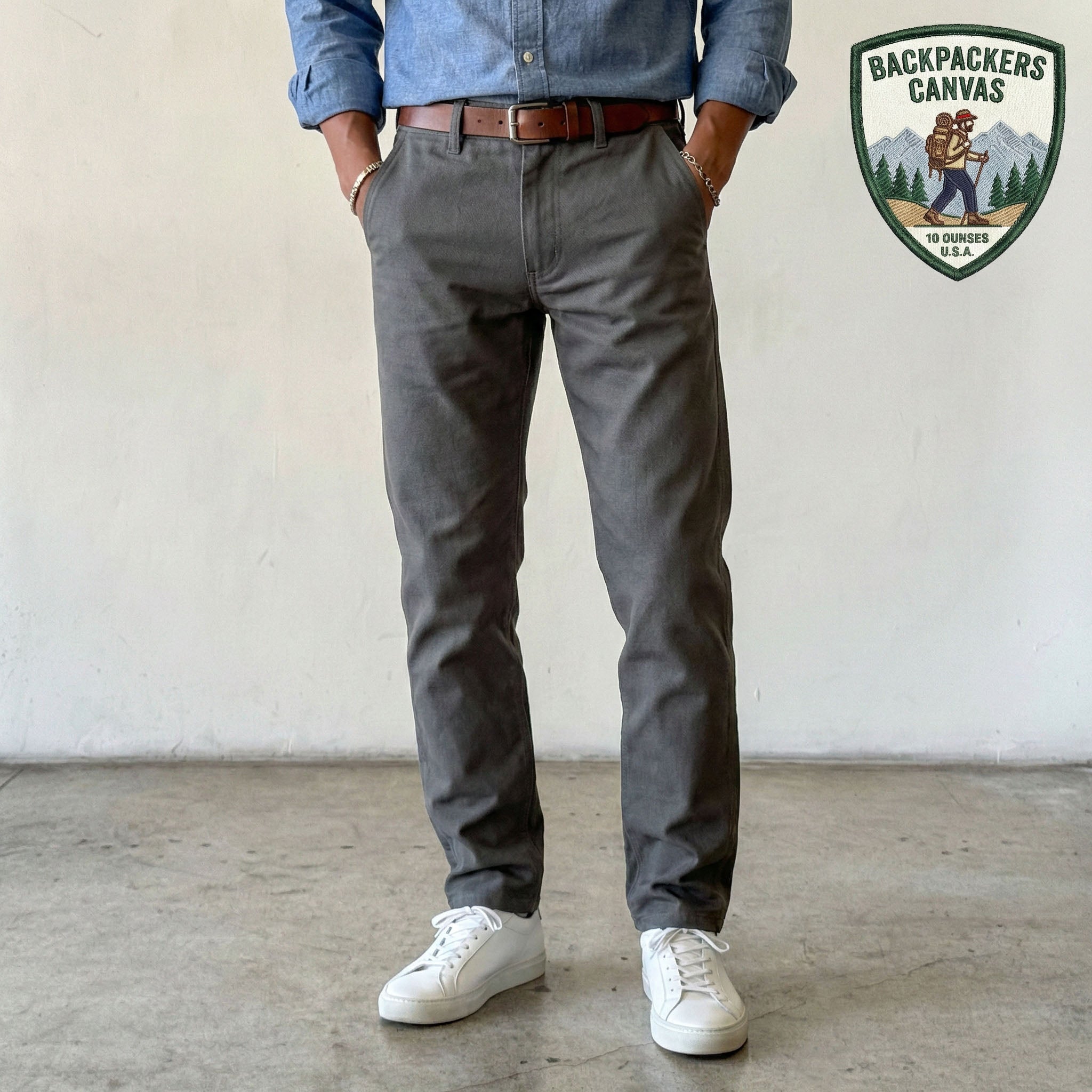 Rivet Chinos in 10oz American Backpacker Canvas Project