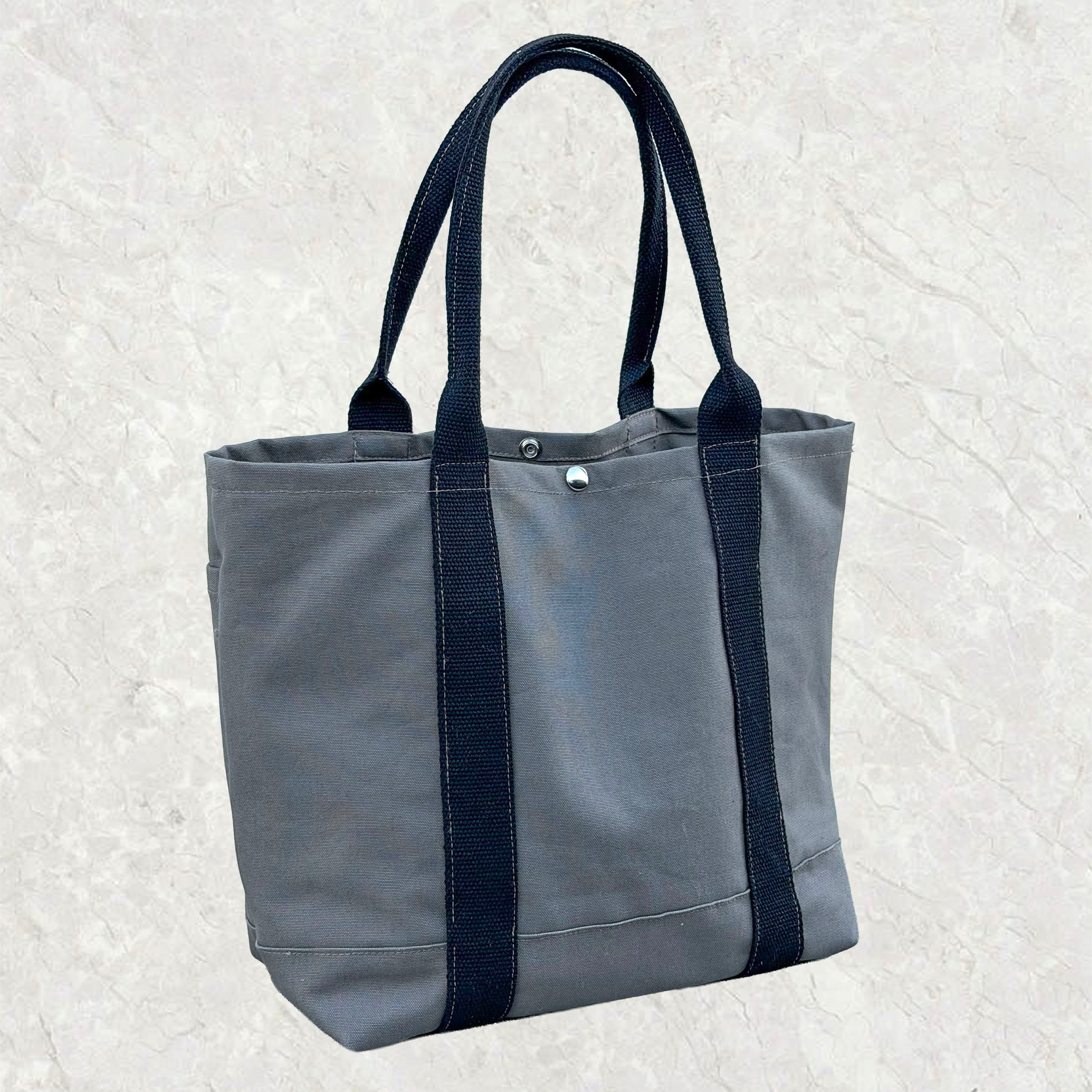 Harbor Tote Bag Storm Grey Duck Canvas