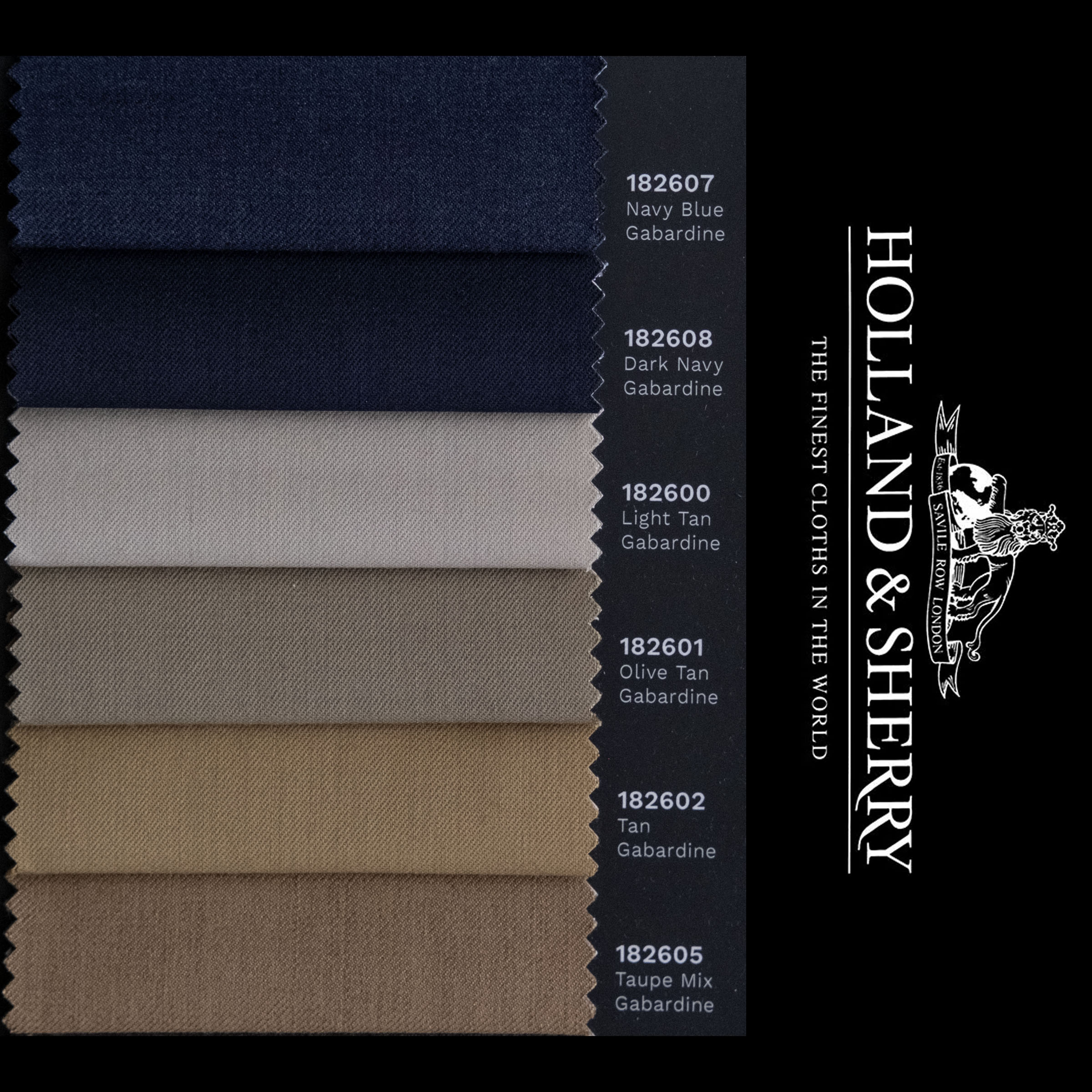 Custom Trousers Holland & Sherry Super 140s