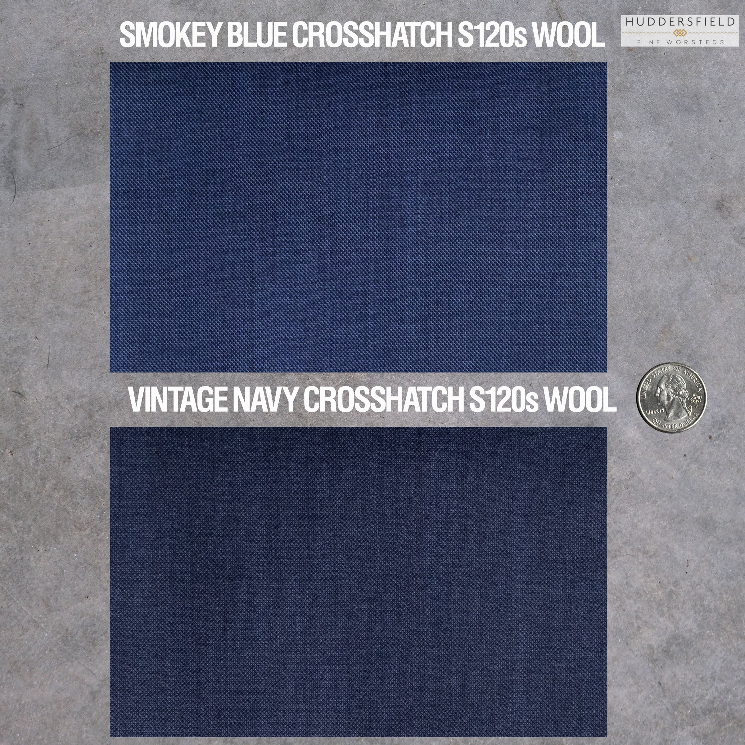 Custom Suits & Sportcoats Huddersfield Solid 4-Season Wools