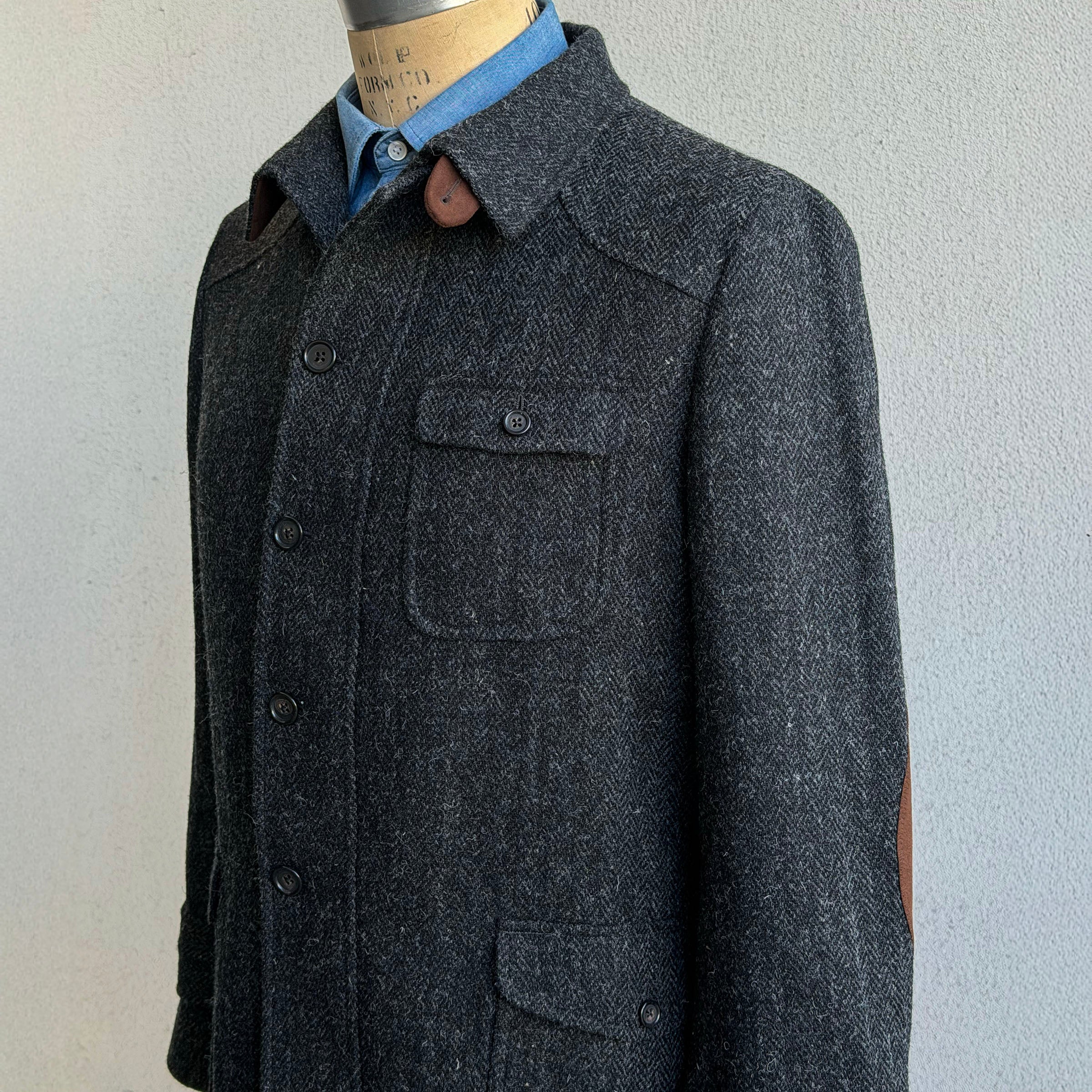 Custom Ranger & Moto Jackets in Harris Tweed & Flecked Herringbone