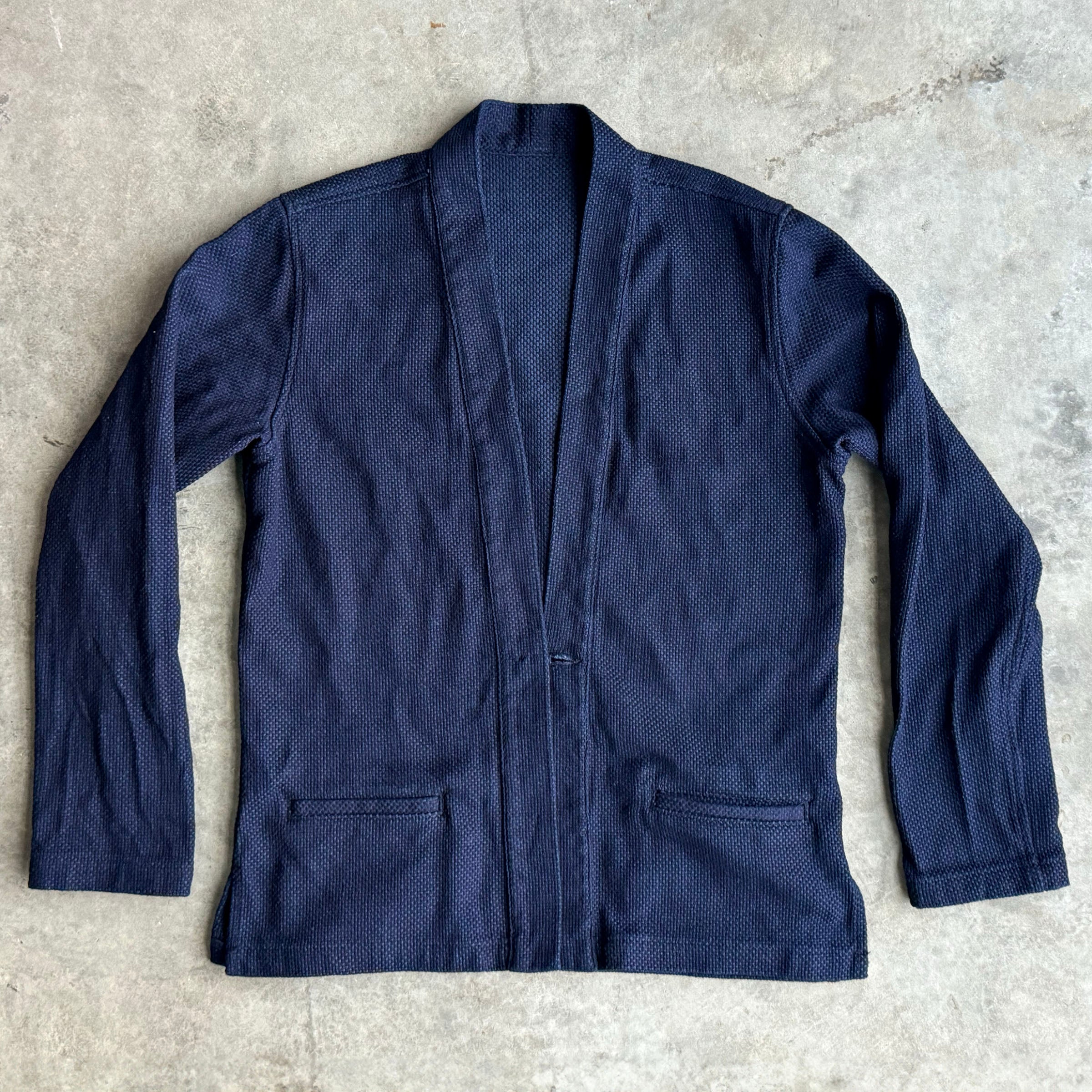 Kamigata Jacket in Rope Dyed Indigo Sashiko