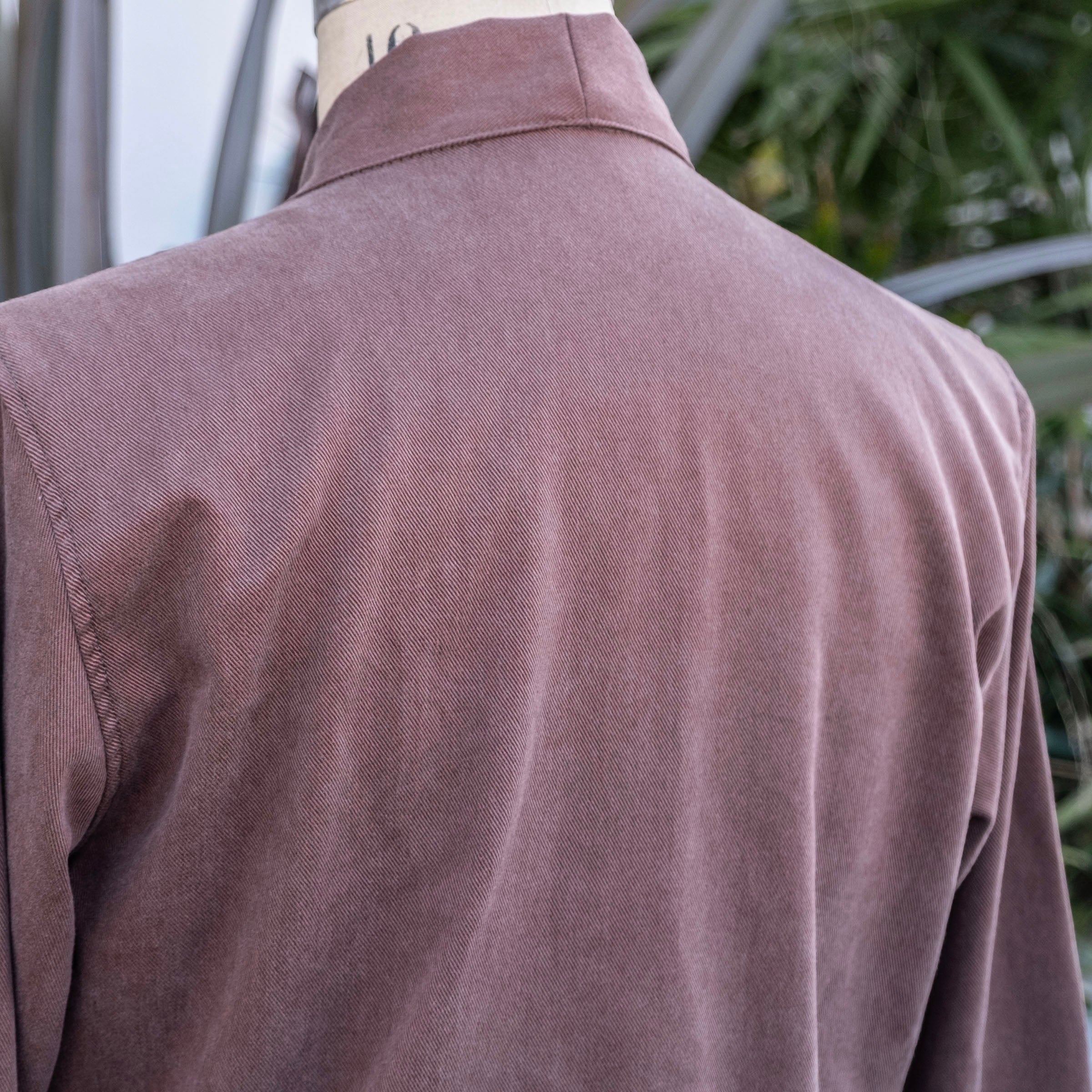Kamigata Jacket in Austrian 9oz Russet Tencel Twill