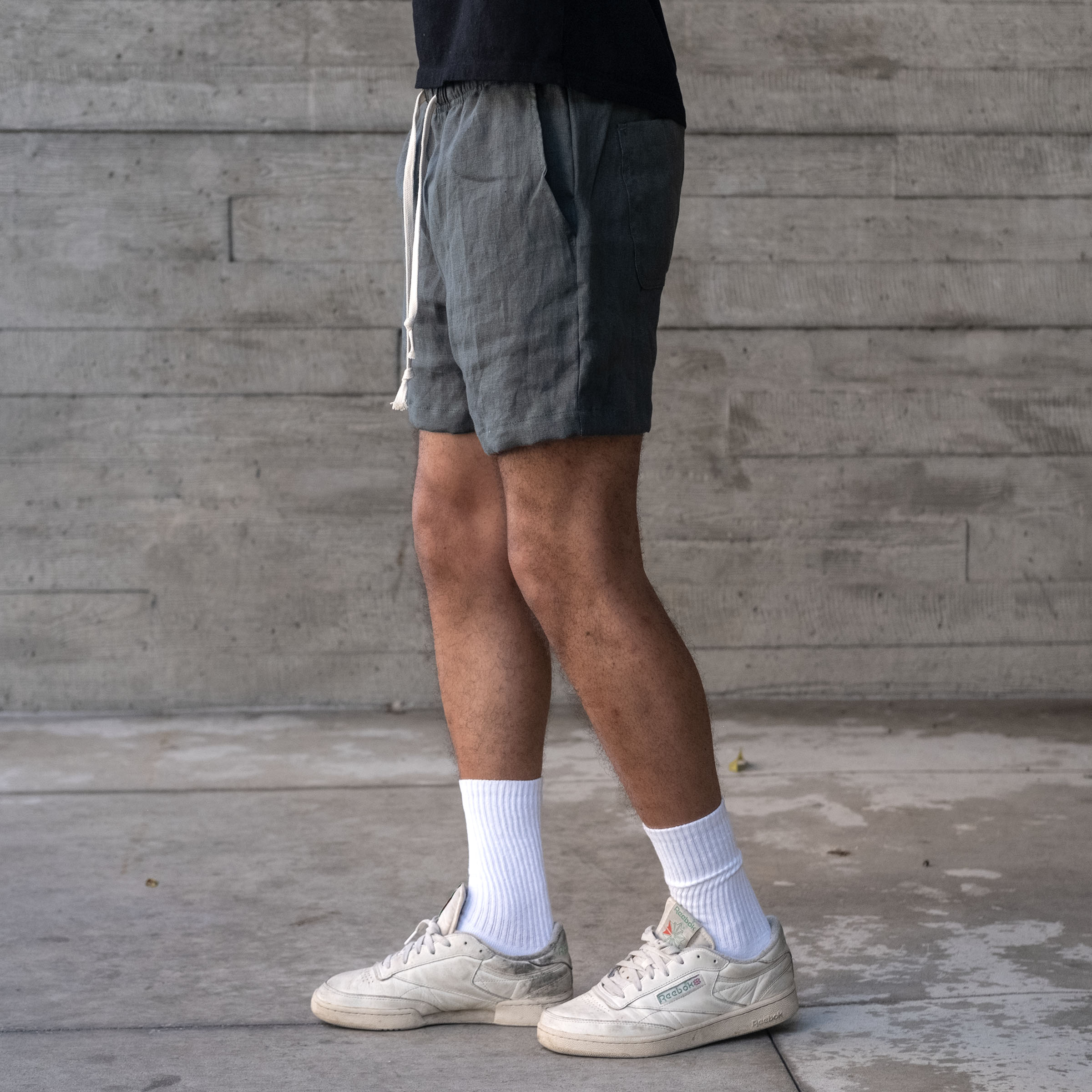 Laidback Short Moss Albini Linen