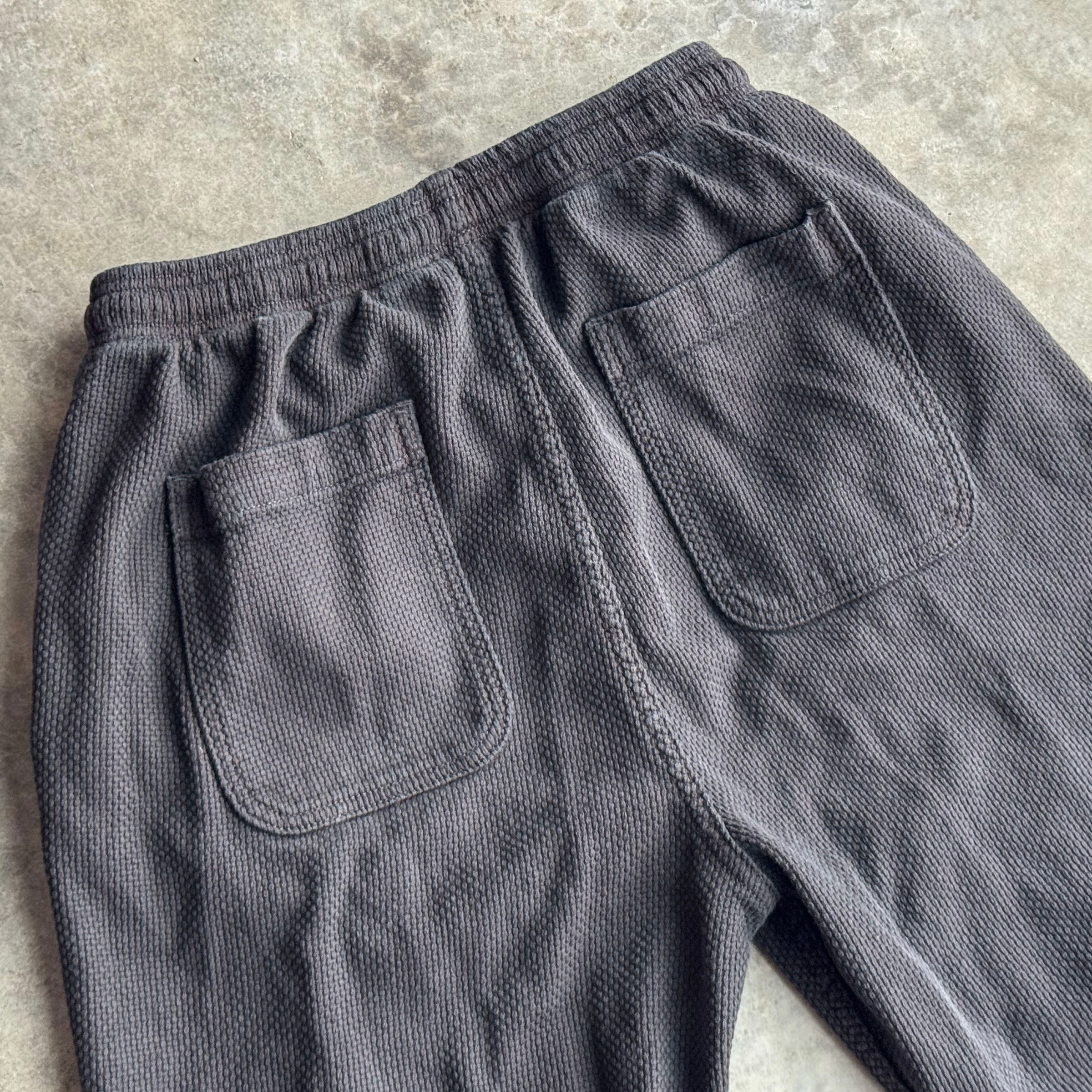 Laidback Pant Sashiko Gunmetal
