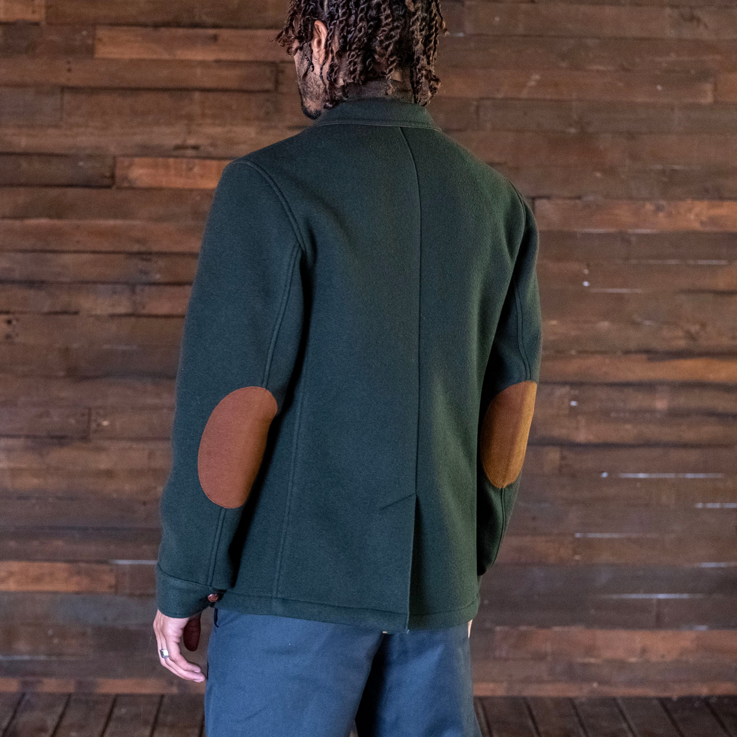 Sample Sale: Teba in Alpine Loden Heavyweight Wool Size 40