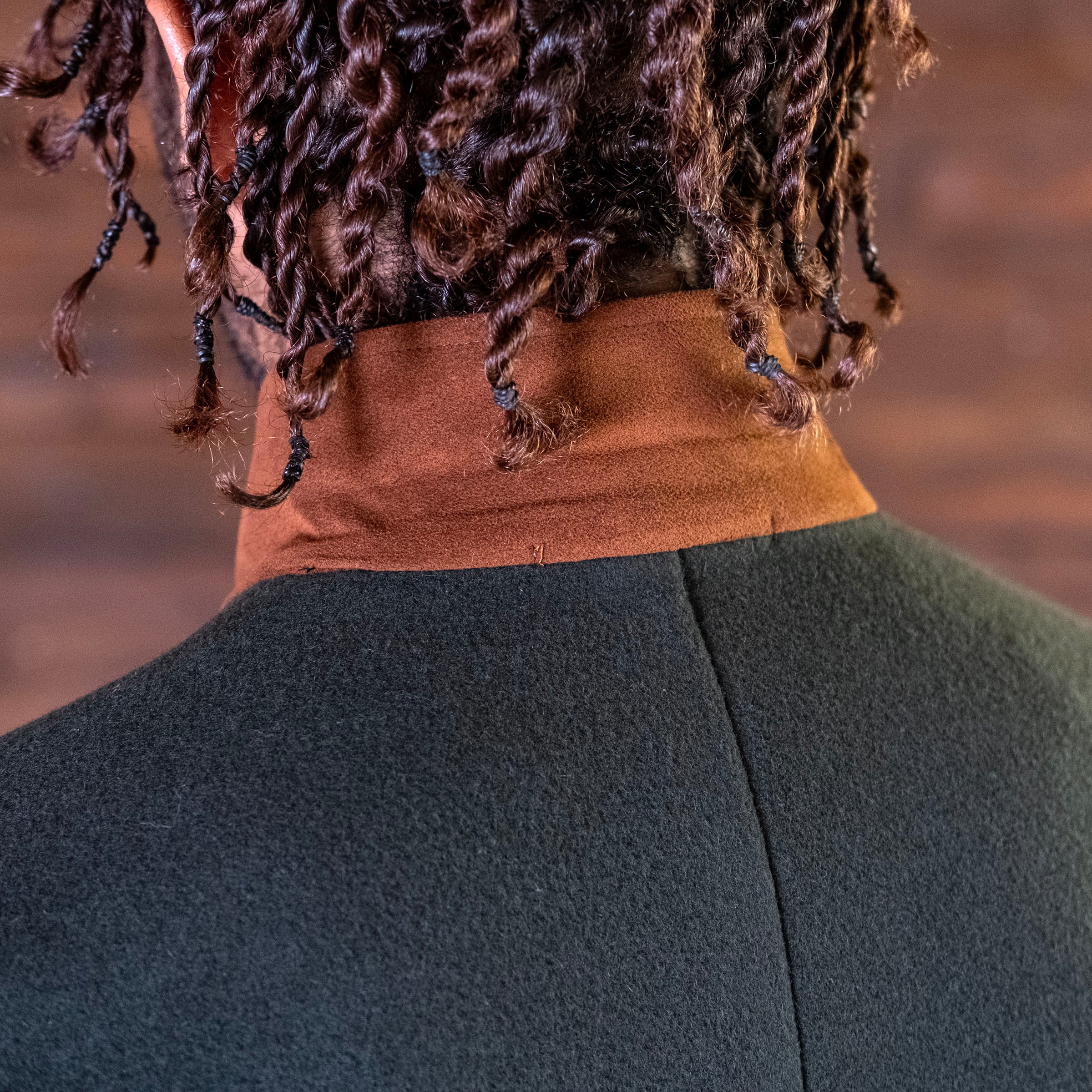 Sample Sale: Teba in Alpine Loden Heavyweight Wool Size 40