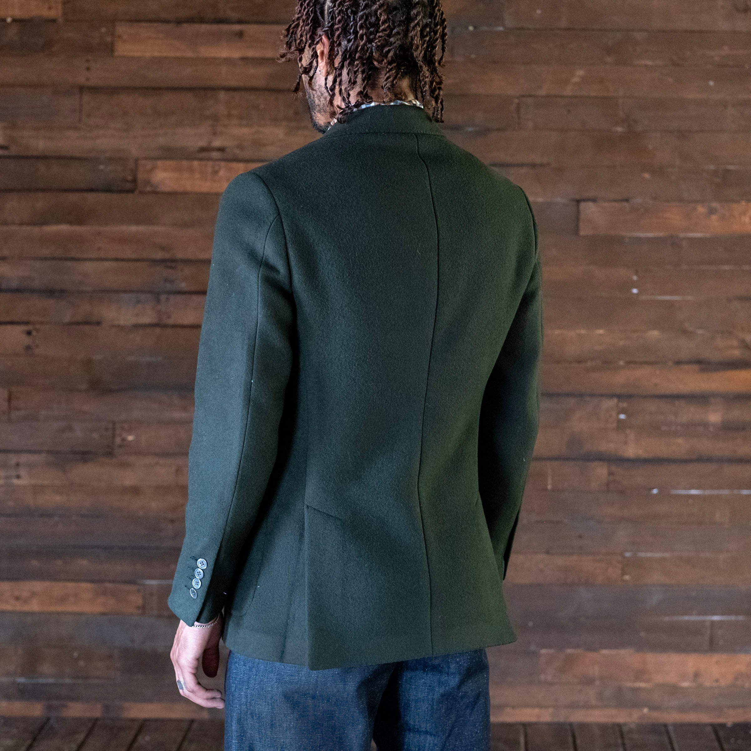 Sample Sale: Nuovo Sportcoat in Alpine Loden Heavyweight Wool Size 40