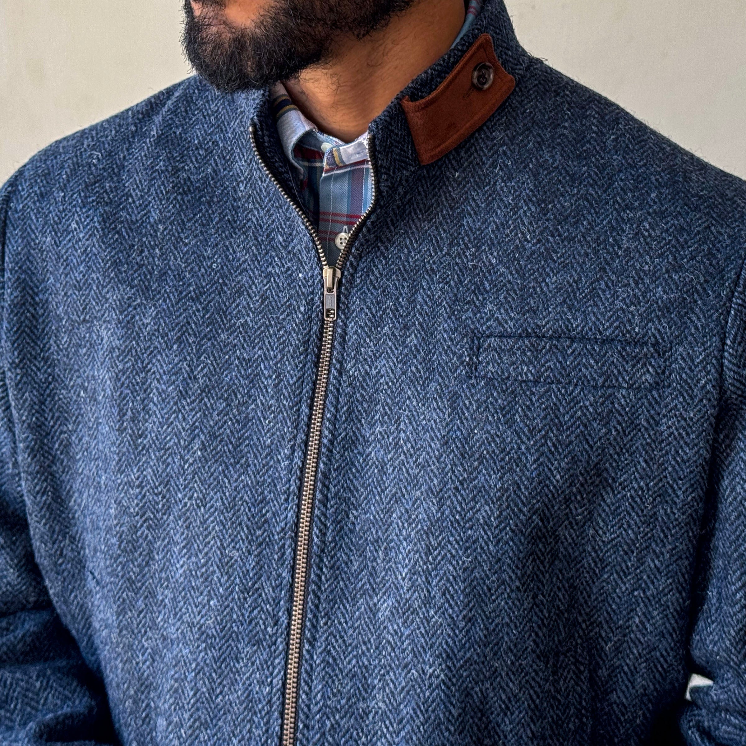 Custom Ranger & Moto Jackets in Harris Tweed & Flecked Herringbone