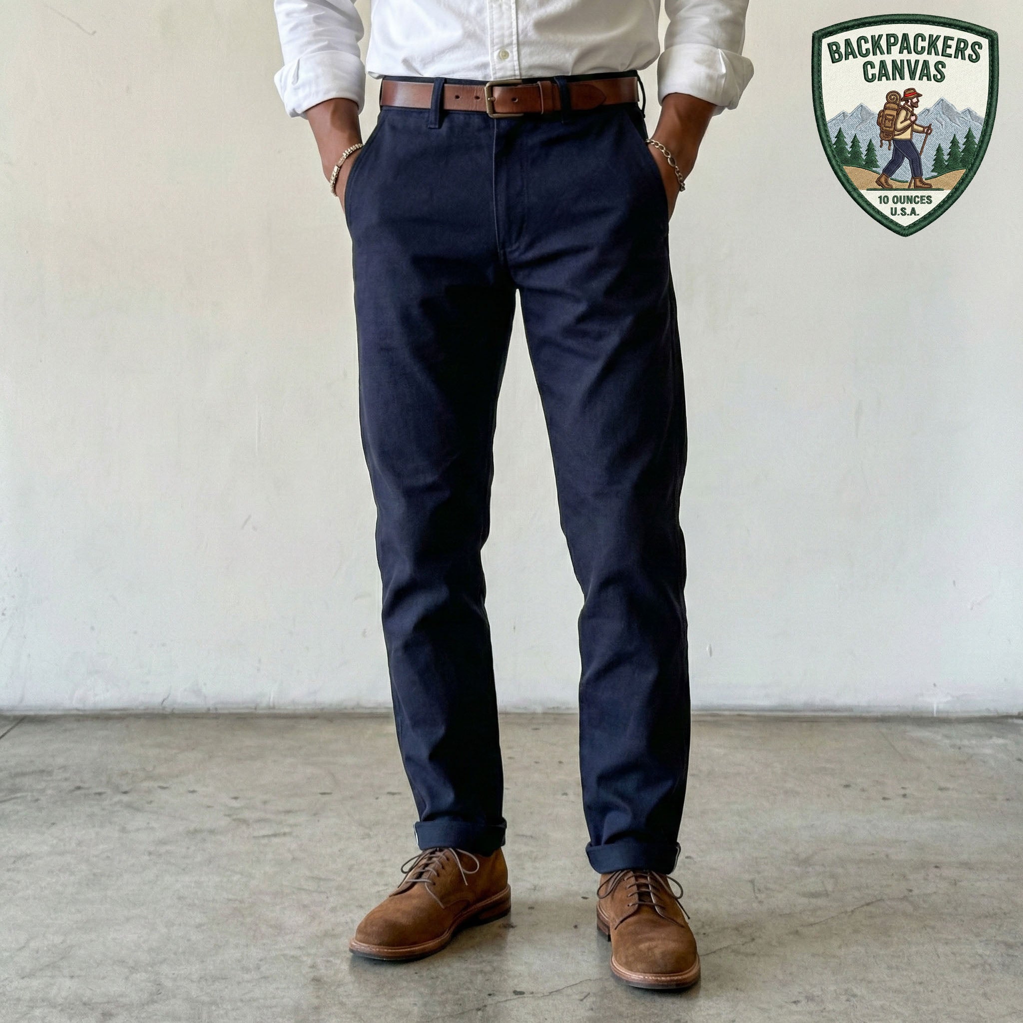 Rivet Chinos in 10oz American Backpacker Canvas Project