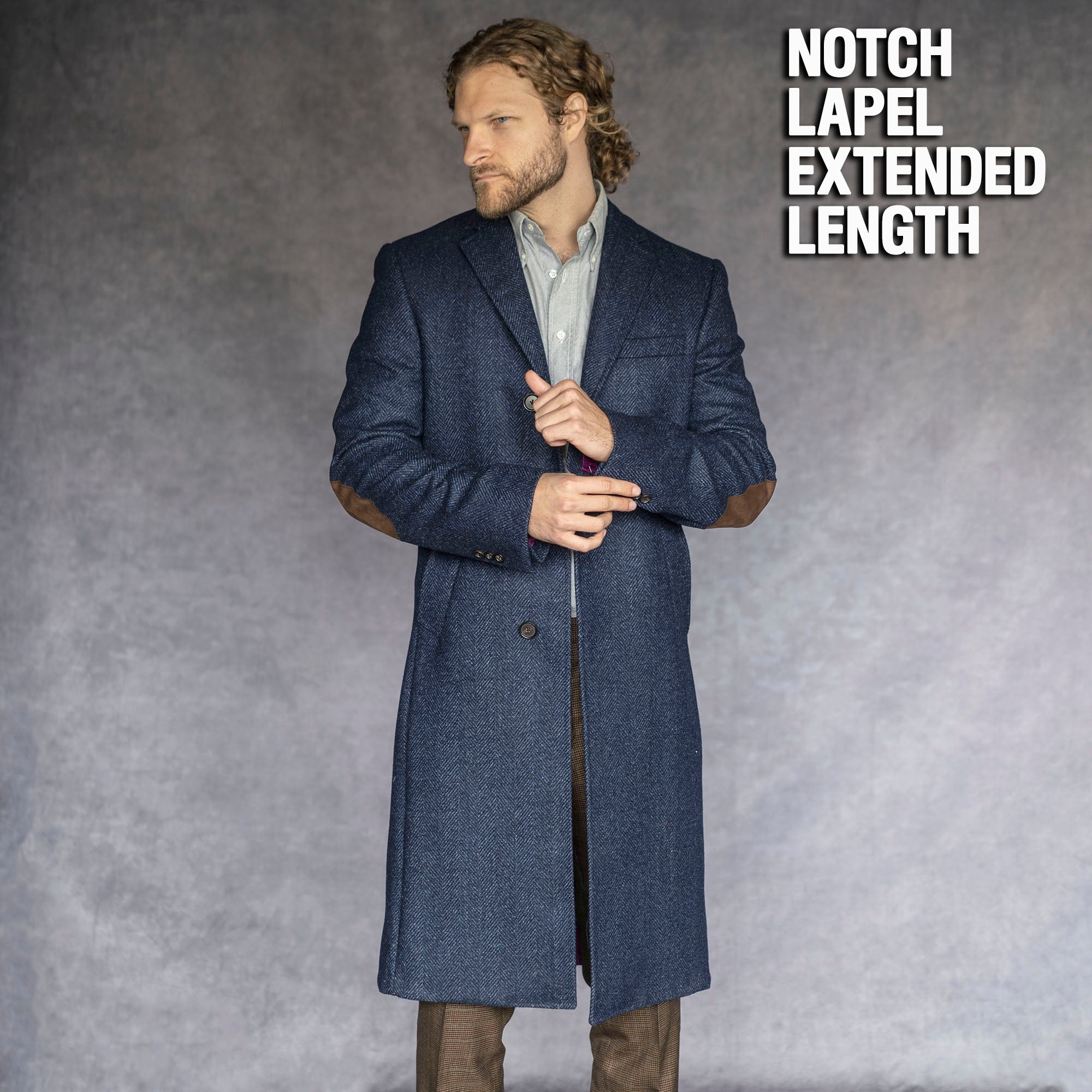 Custom Overcoats Harris Tweed Promotion
