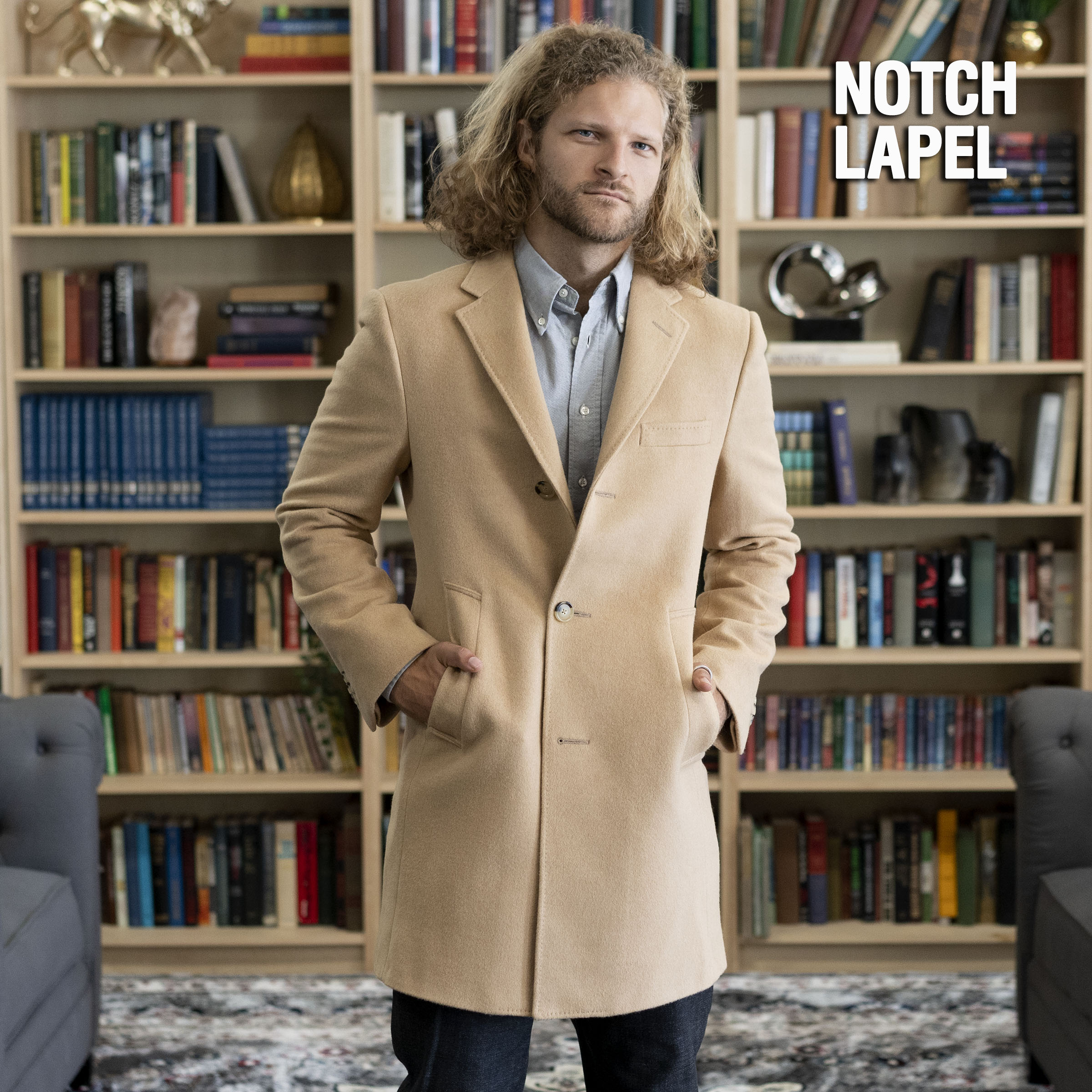 Custom Overcoats Harris Tweed Promotion