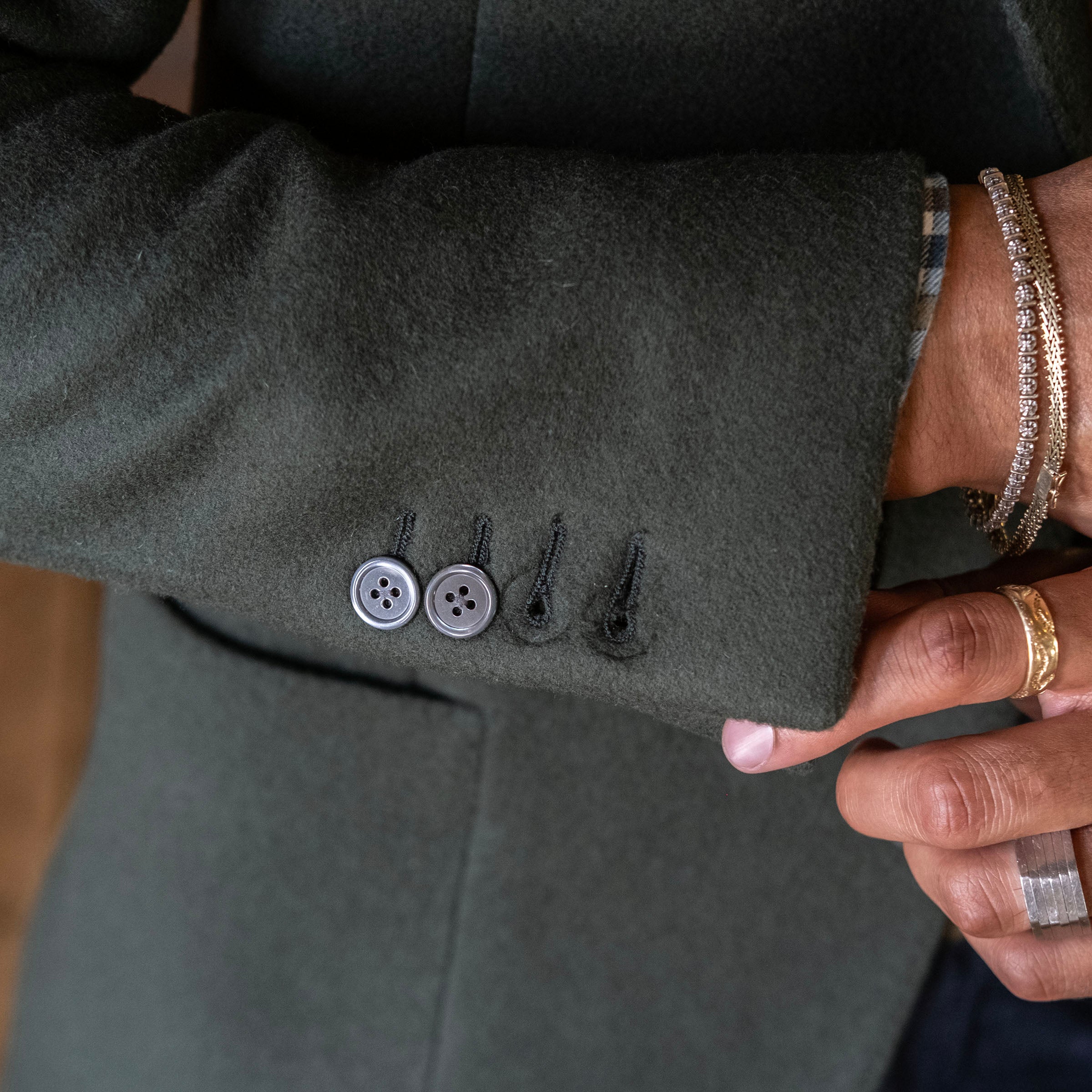 Sample Sale: Nuovo Sportcoat in Alpine Loden Heavyweight Wool Size 40