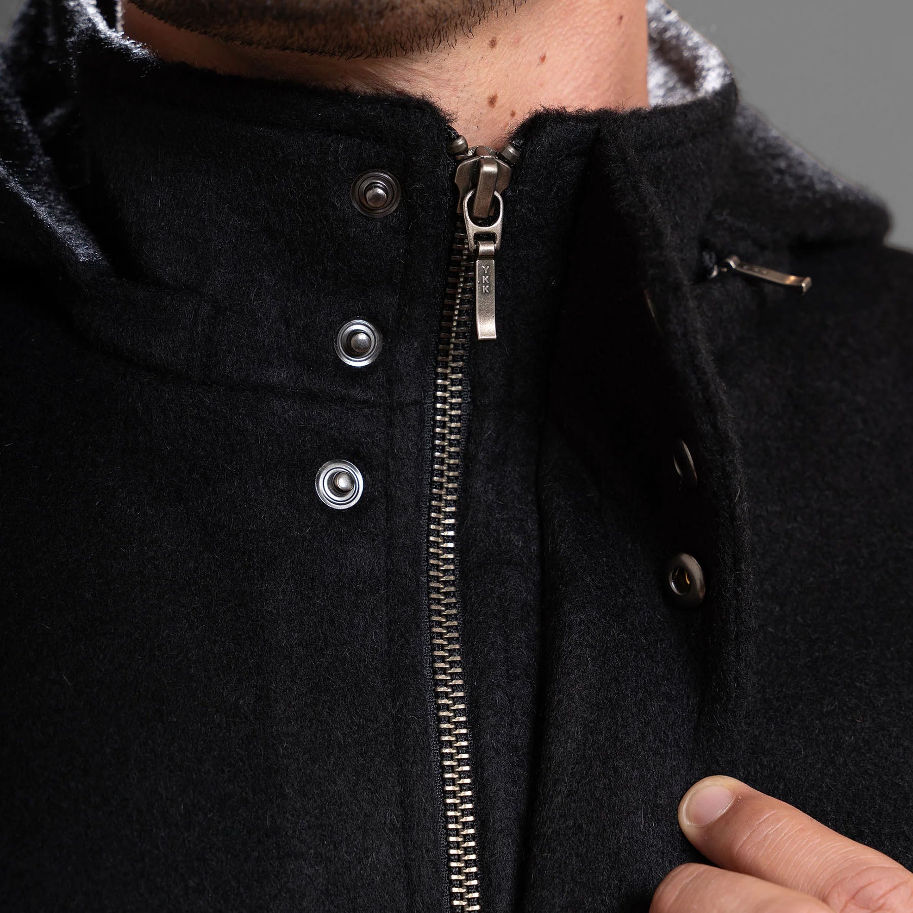 Heavyweight Alpaca Parka with Removable Hood (3 Colors)