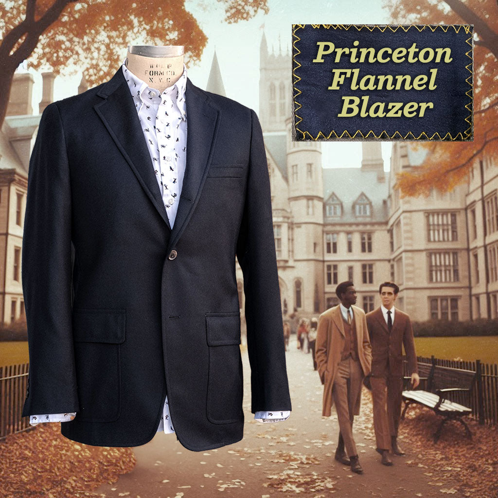 SO Custom Princeton Navy Flannel