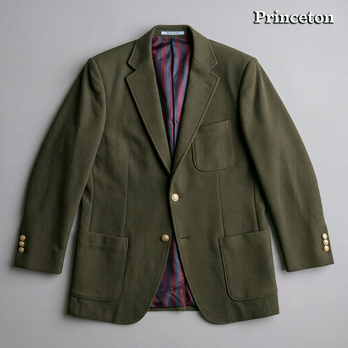 DJ Olive Moss Sashiko Suit
