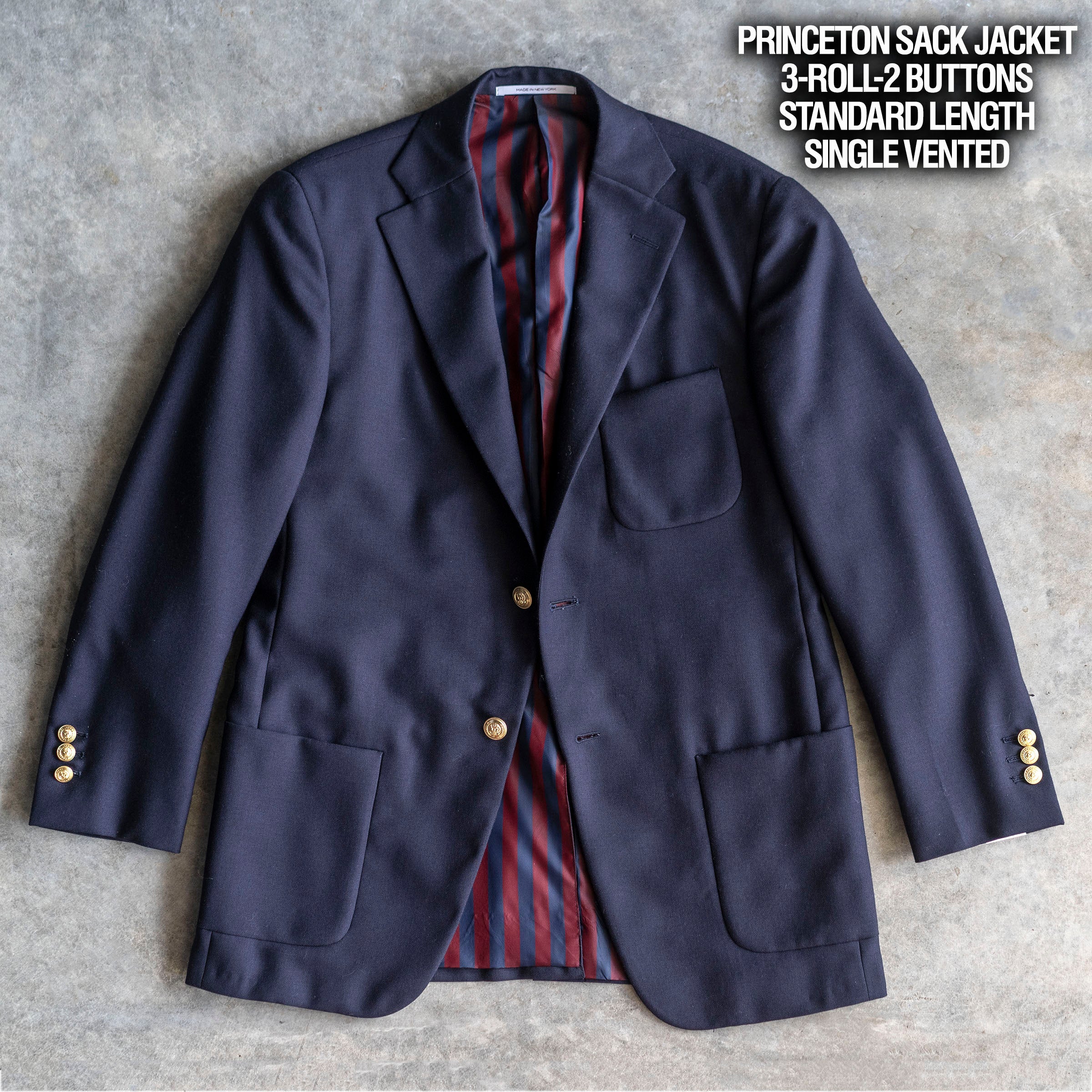 Custom Suits & Sportcoats Huddersfield Solid 4-Season Wools