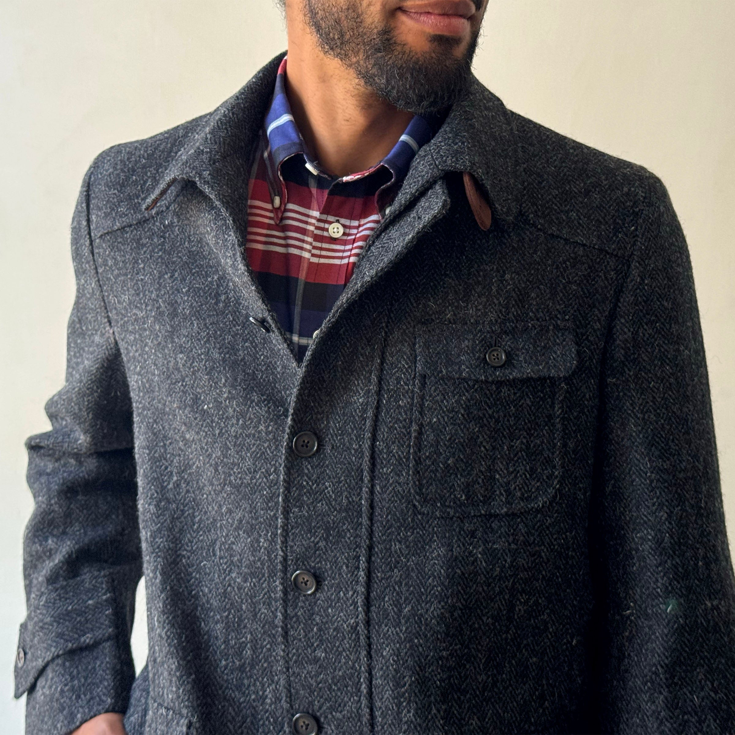 Custom Ranger & Moto Jackets in Harris Tweed & Flecked Herringbone