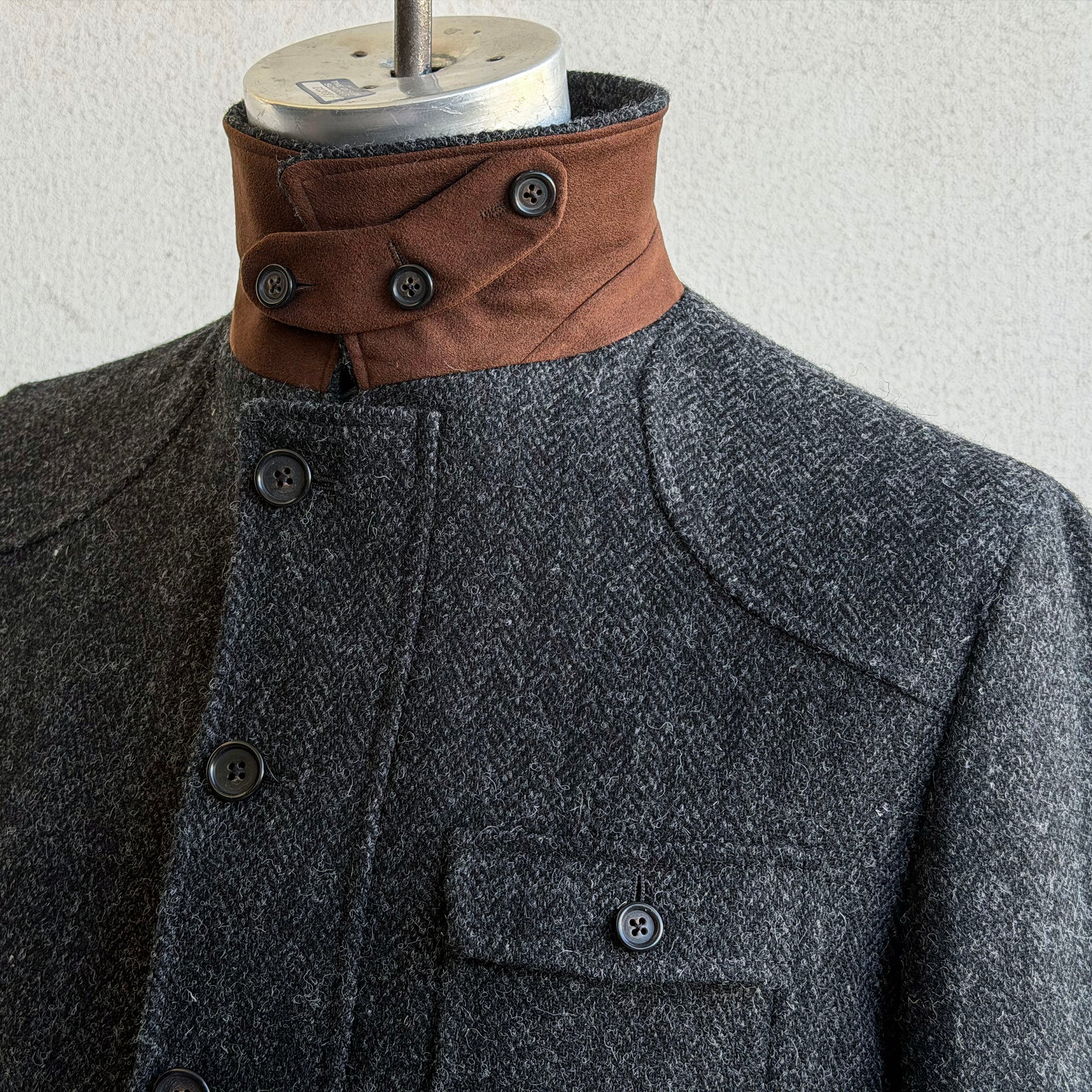 Custom Ranger & Moto Jackets in Harris Tweed & Flecked Herringbone